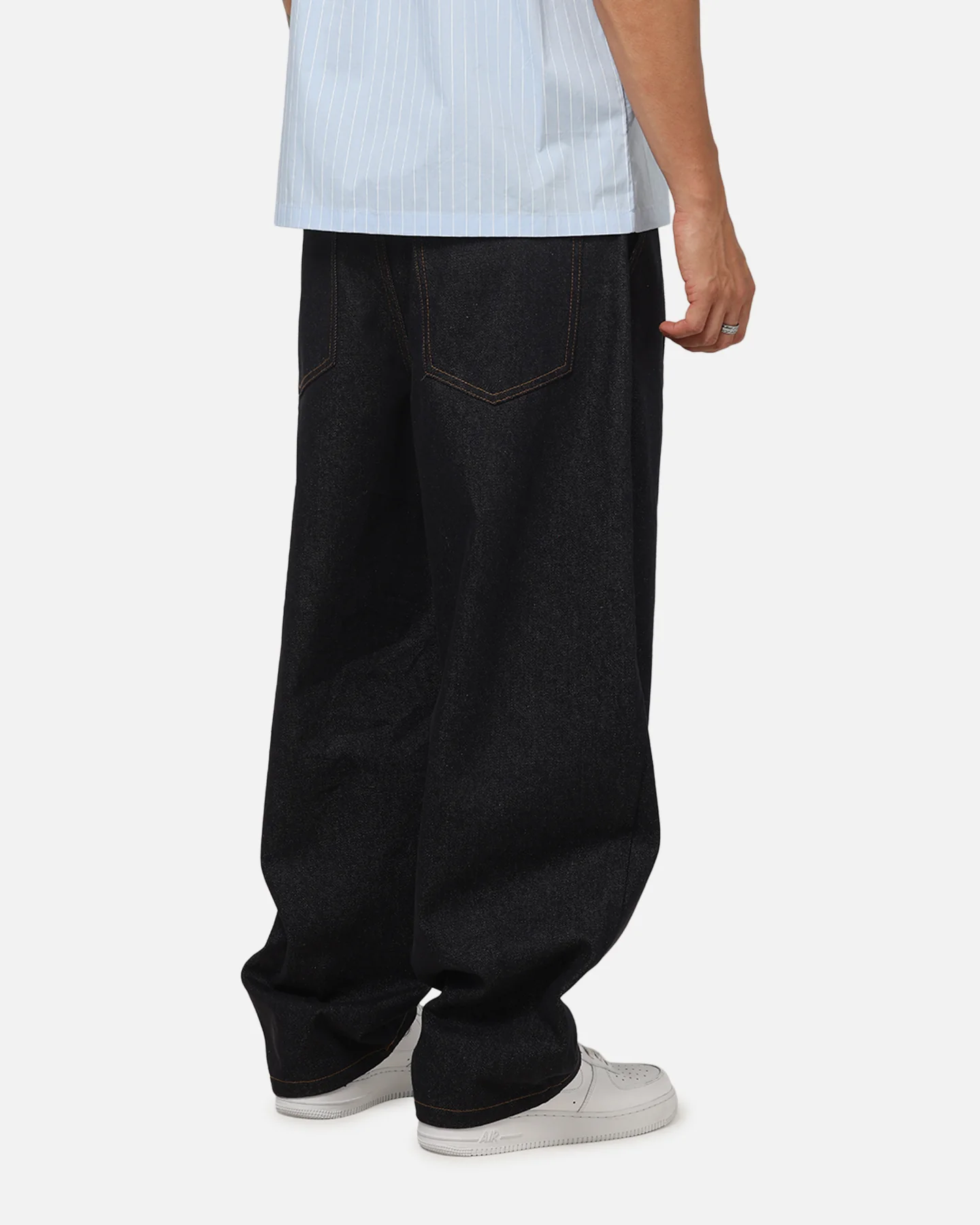 Carre Astor Pleated Jeans Raw Blue - Image 5