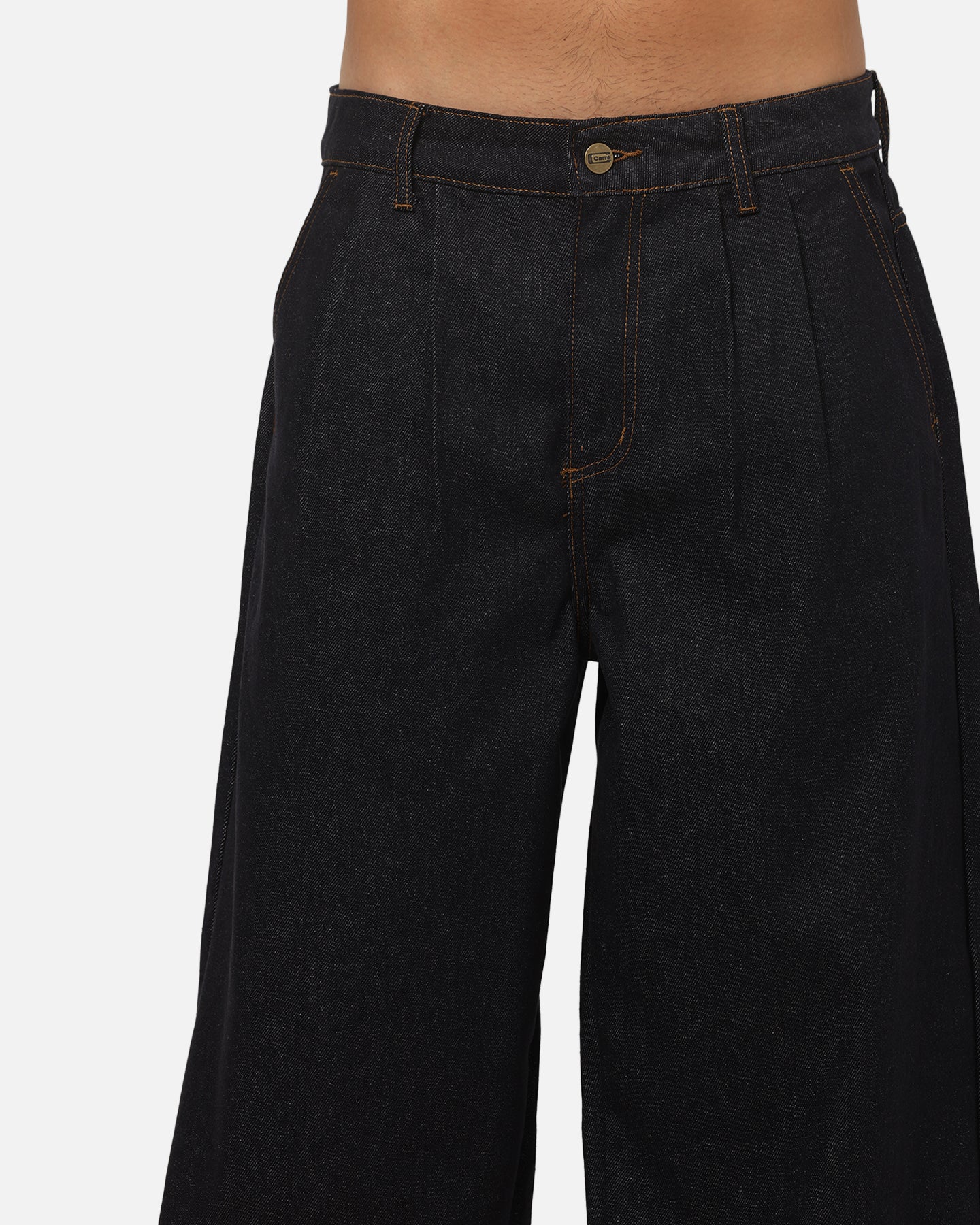 Carre Astor Pleated Jeans Raw Blue - Image 7