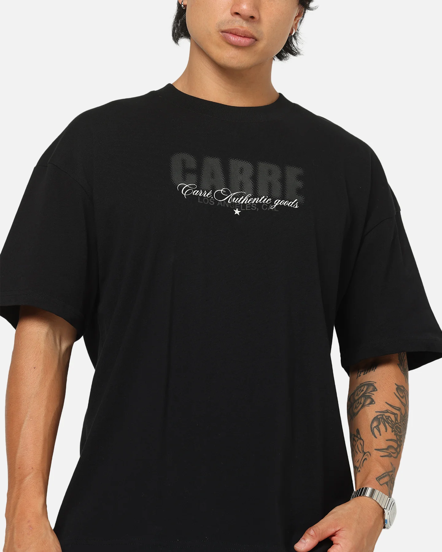 Carre Authentic Goods T-Shirt Black - Image 7