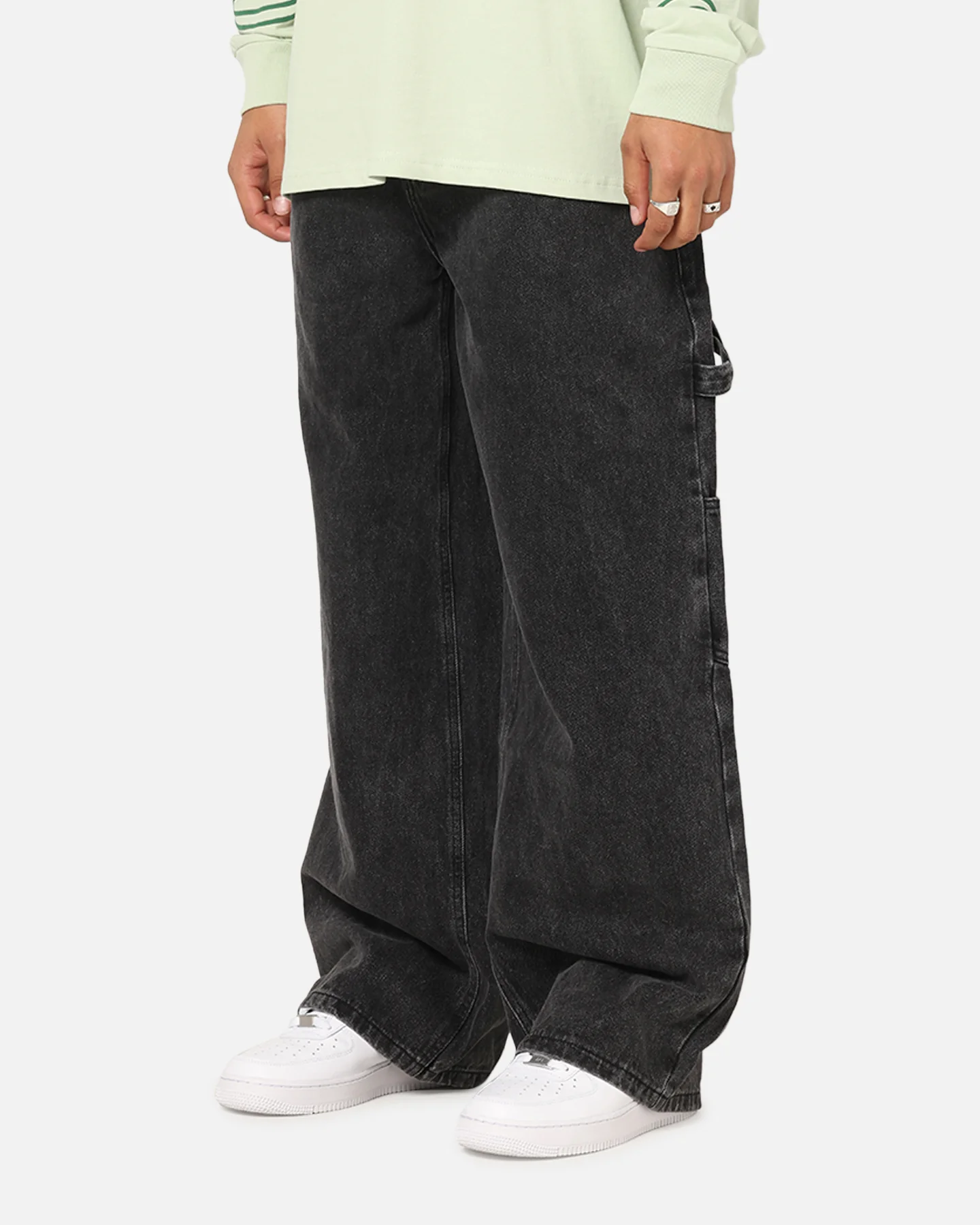 Carre Baggy Carpenter Jeans Black - Image 6