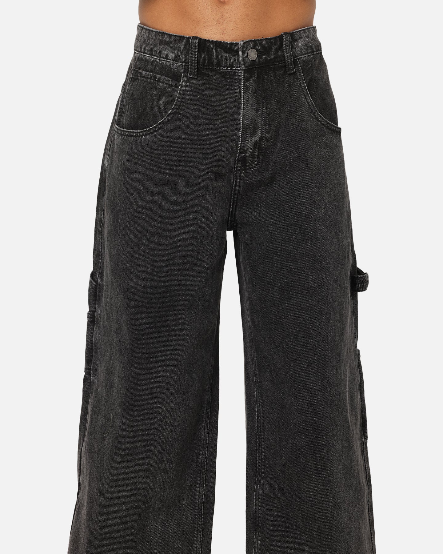 Carre Baggy Carpenter Jeans Black - Image 7