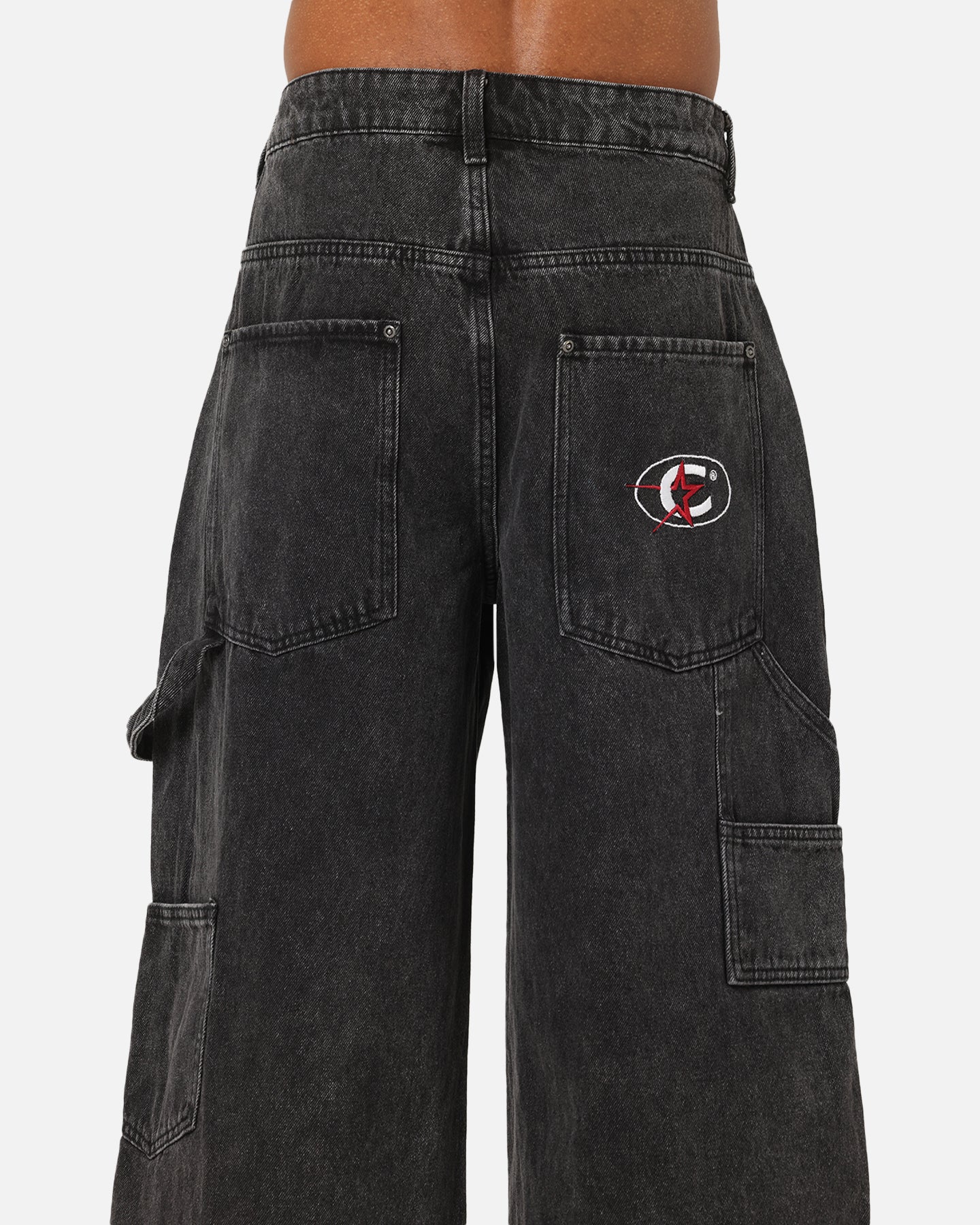 Carre Baggy Carpenter Jeans Black - Image 8