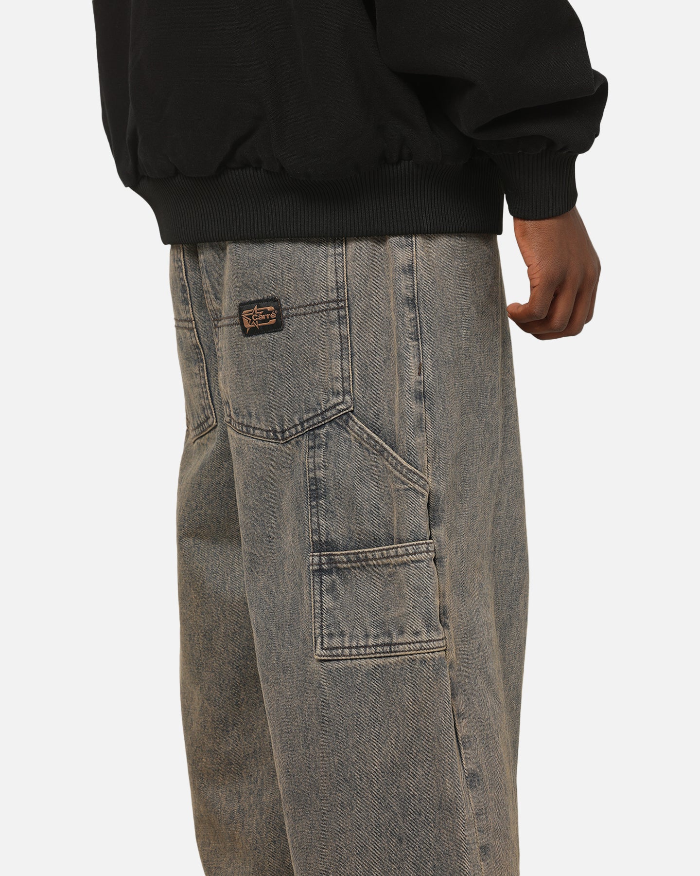 Carre Baggy Carpenter Jeans Washed Grey - Image 3