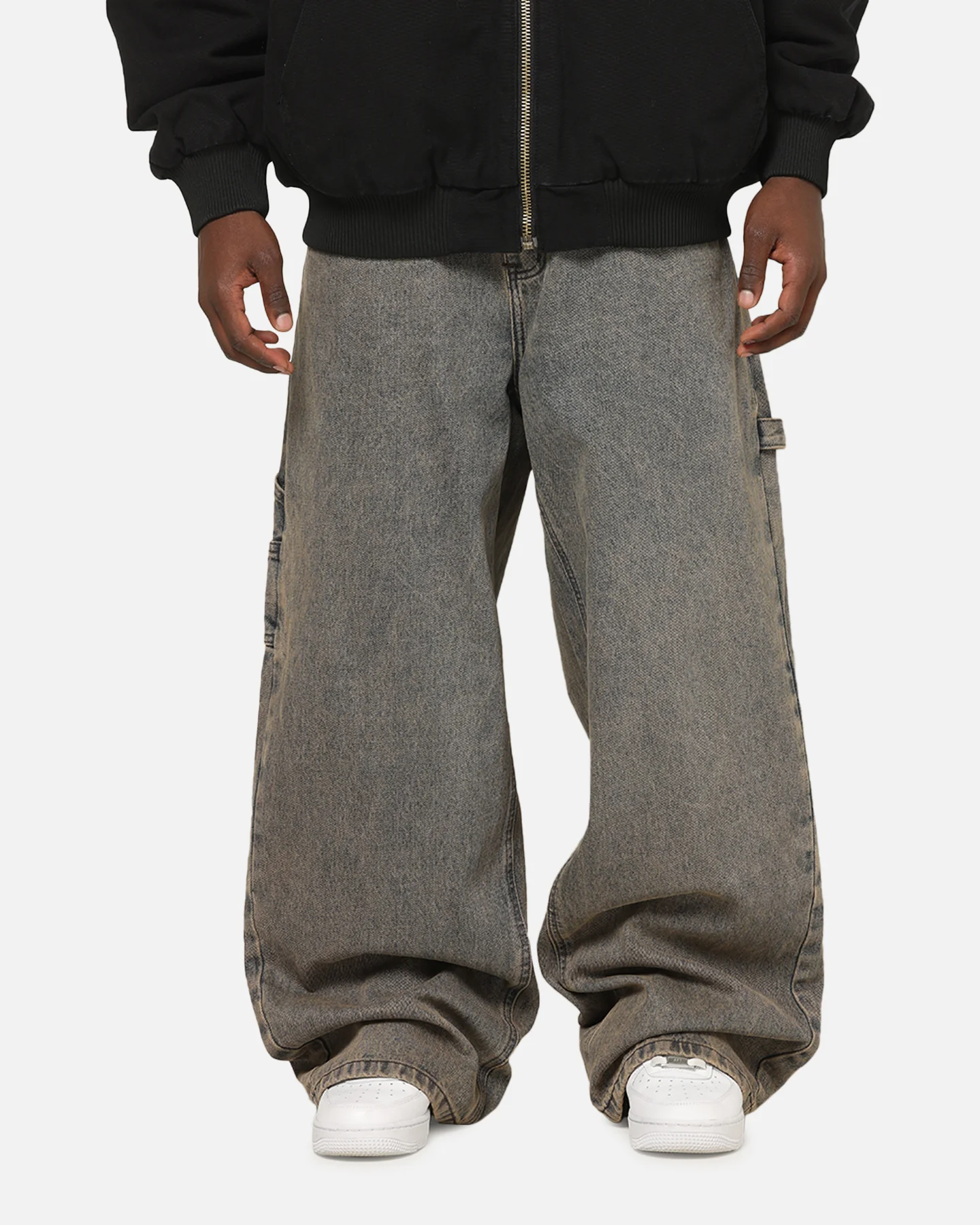 Carre Baggy Carpenter Jeans Washed Grey - Image 5