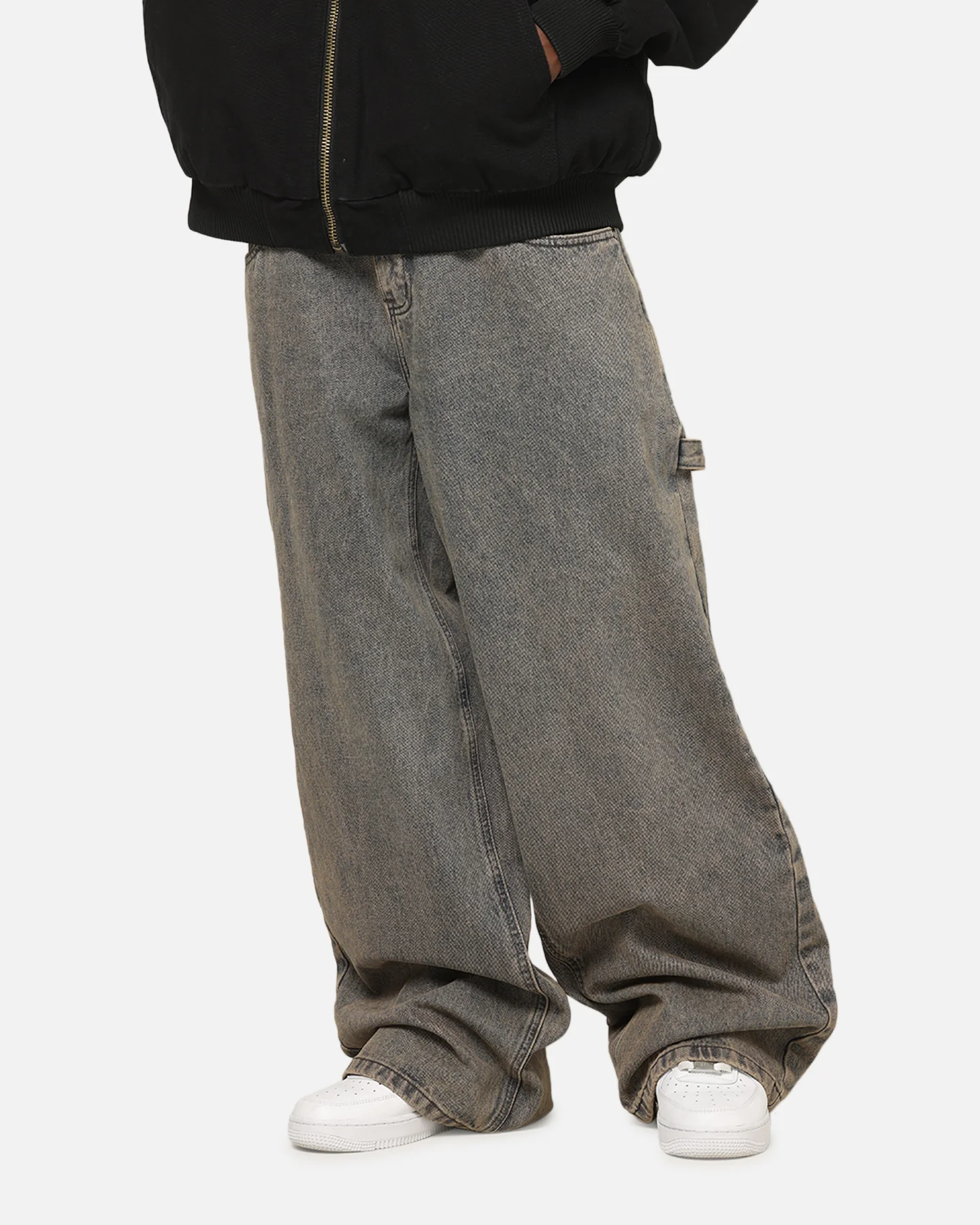 Carre Baggy Carpenter Jeans Washed Grey - Image 6