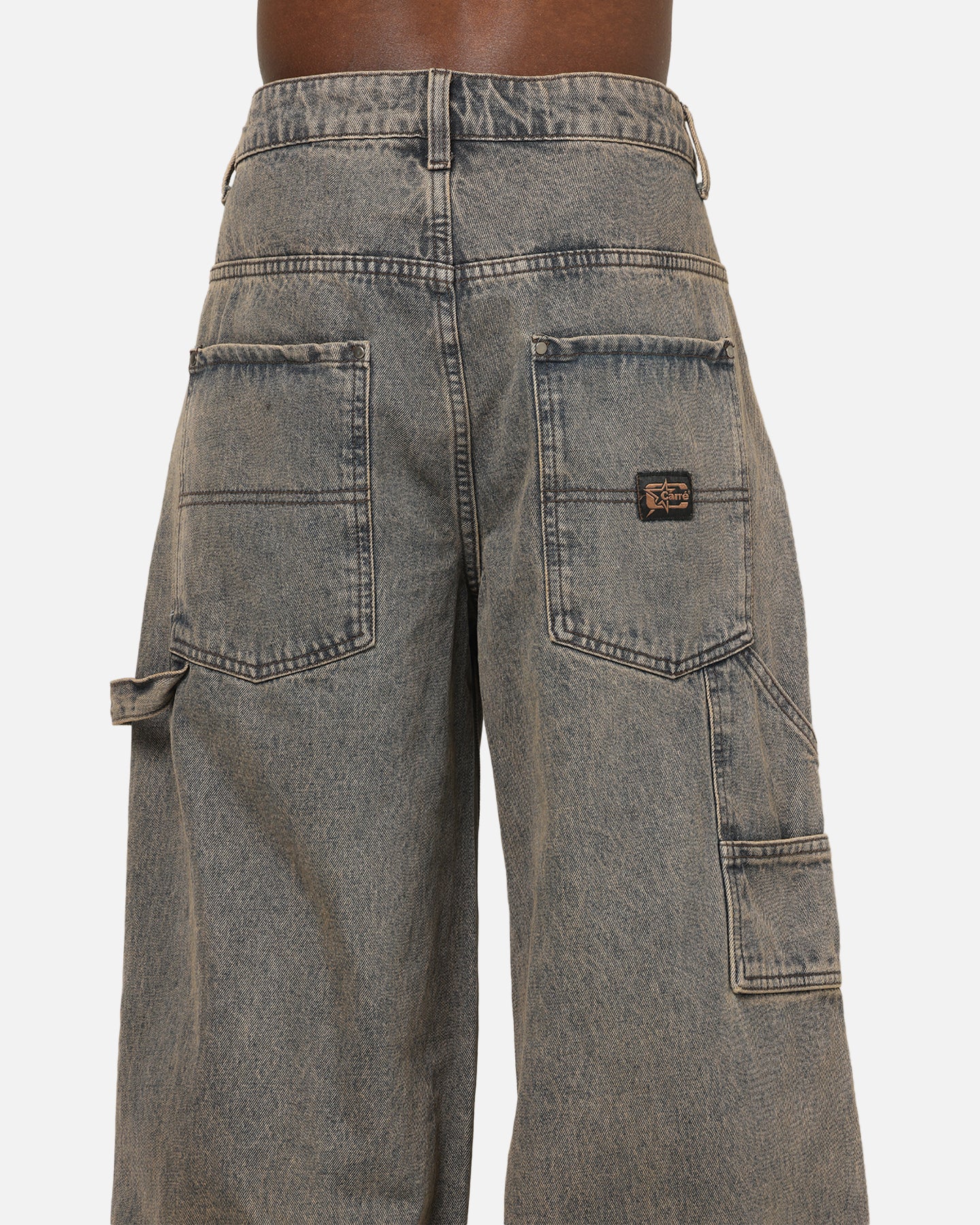 Carre Baggy Carpenter Jeans Washed Grey - Image 8