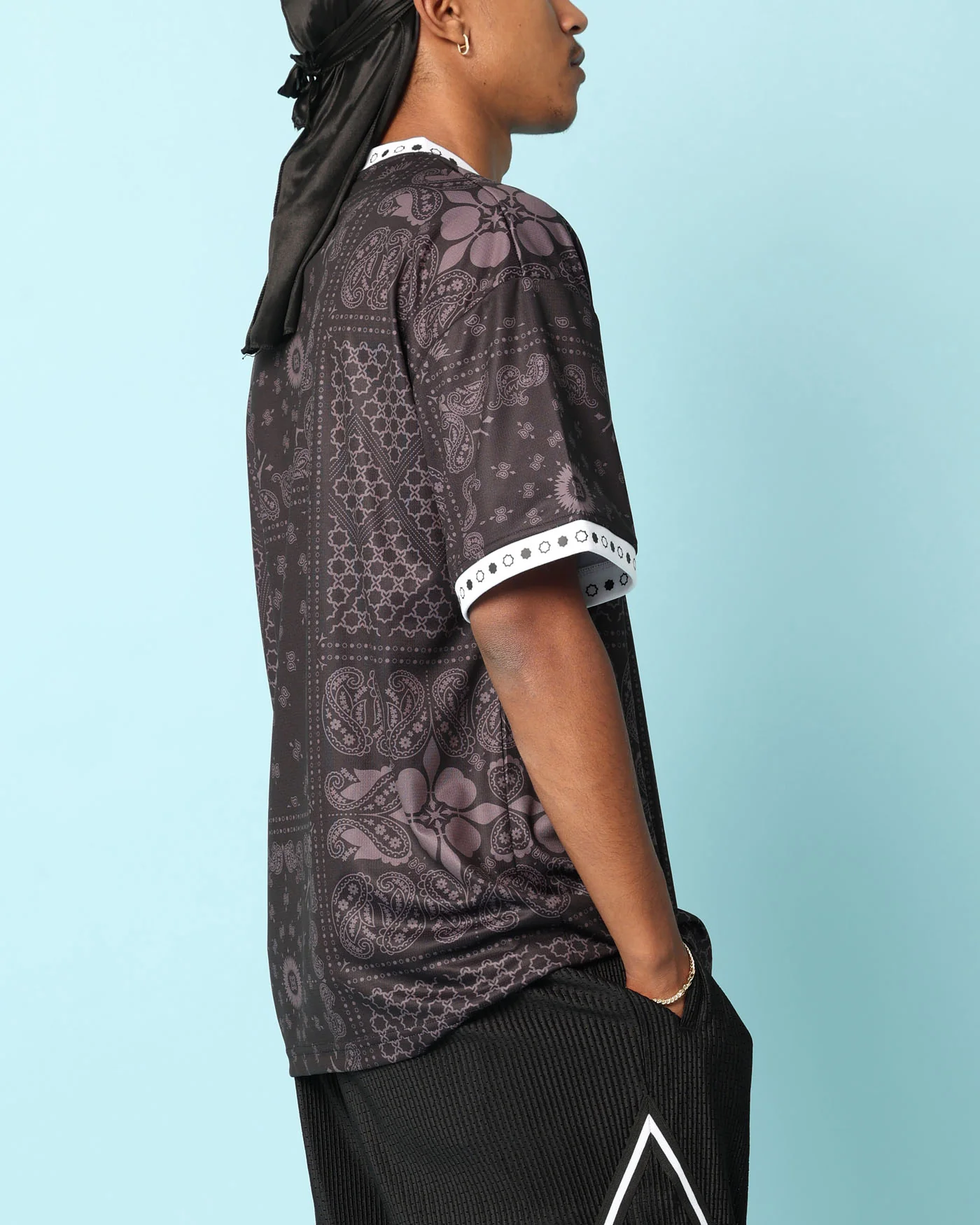 Carré Bandana Football Jersey Black - Image 4