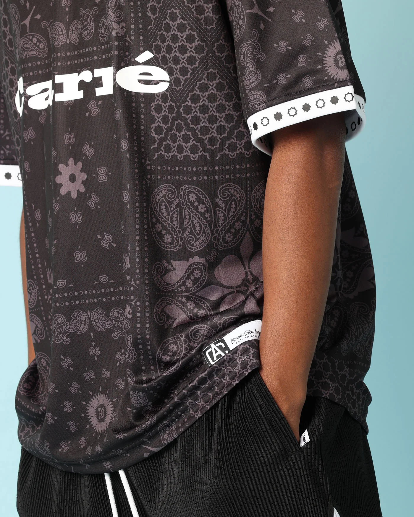 Carré Bandana Football Jersey Black - Image 6