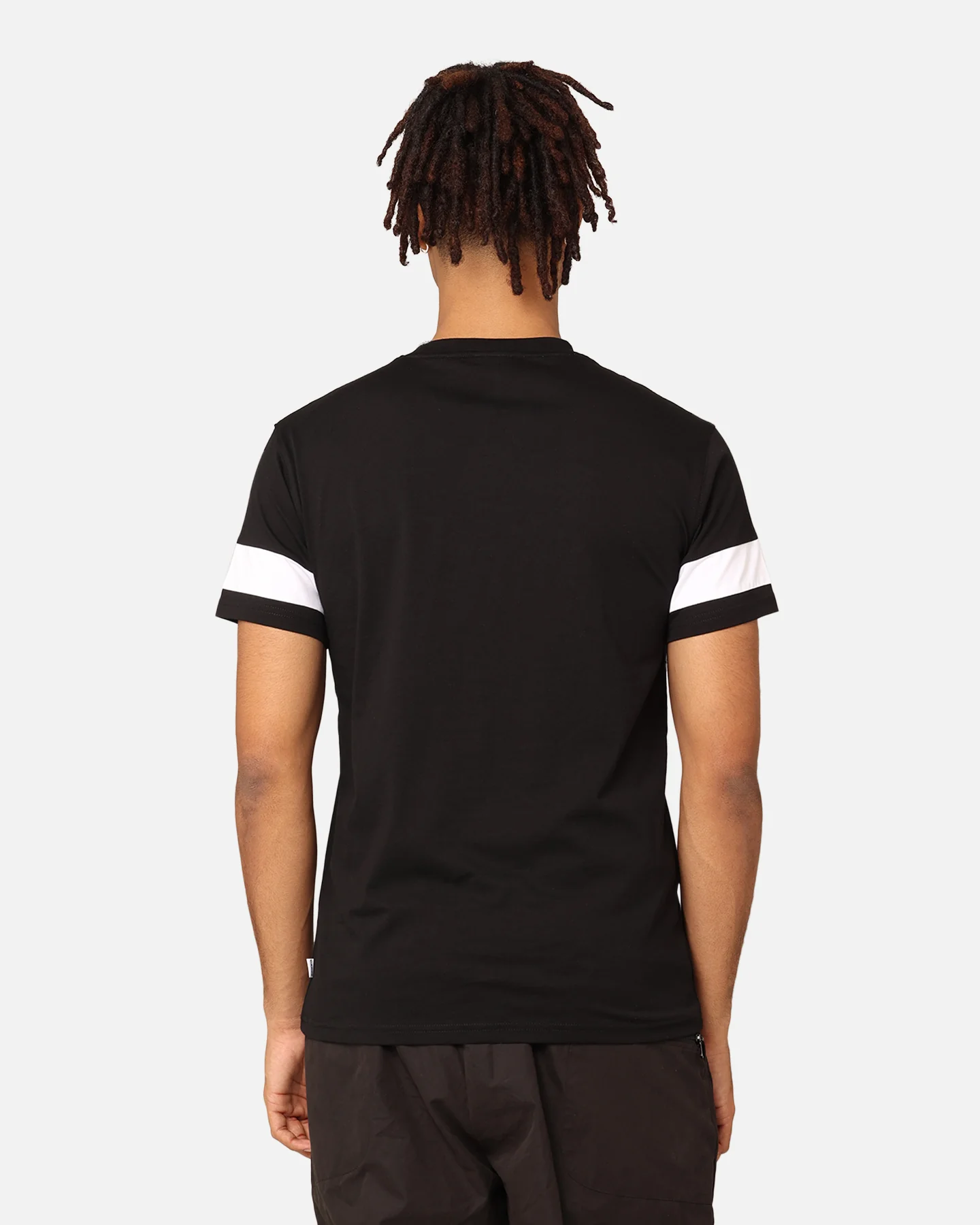 Carre Bars T-Shirt Black/White - Image 4