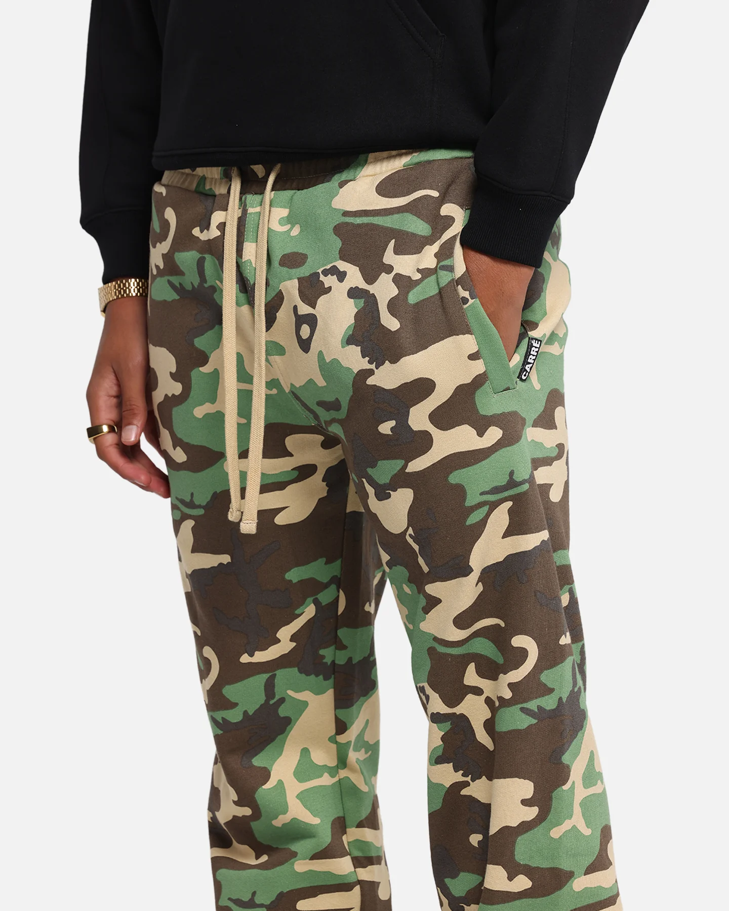 Carré Blanc Sweatpants Woodland Camo - Image 3