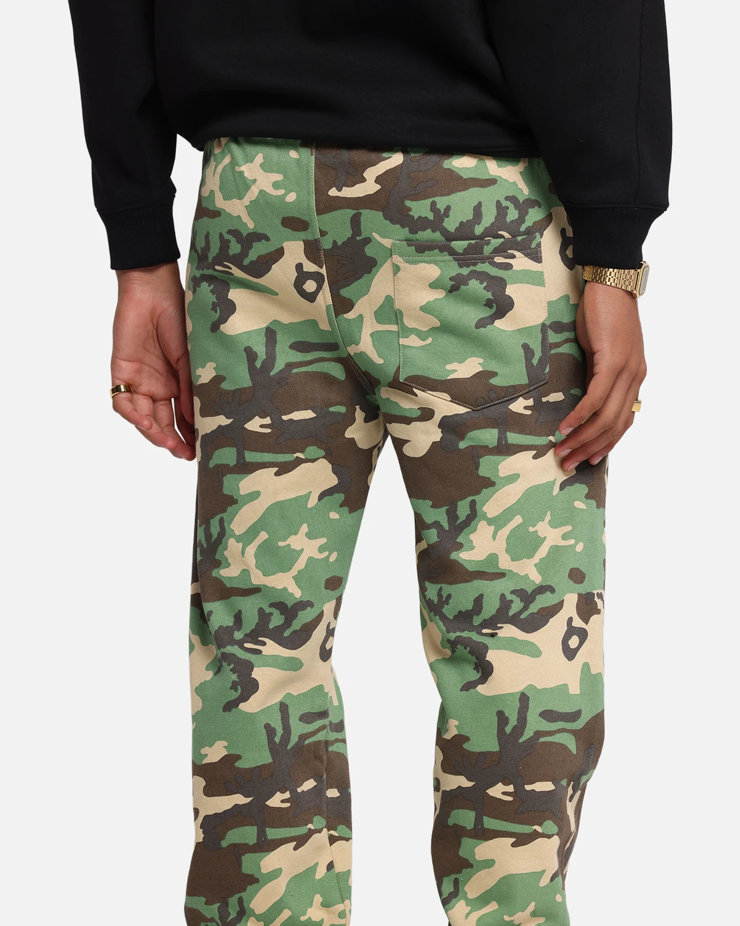 Carré Blanc Sweatpants Woodland Camo - Image 4