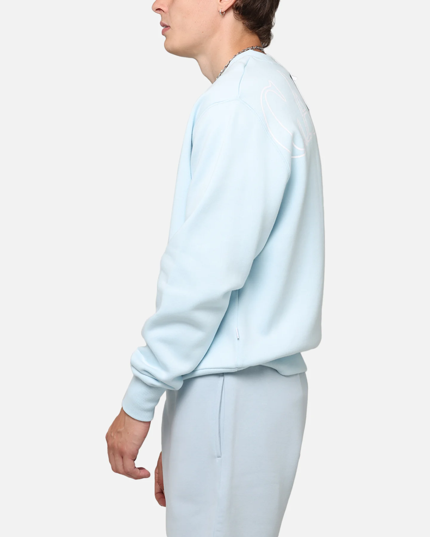 Carre Bloom Crewneck Light Blue - Image 6