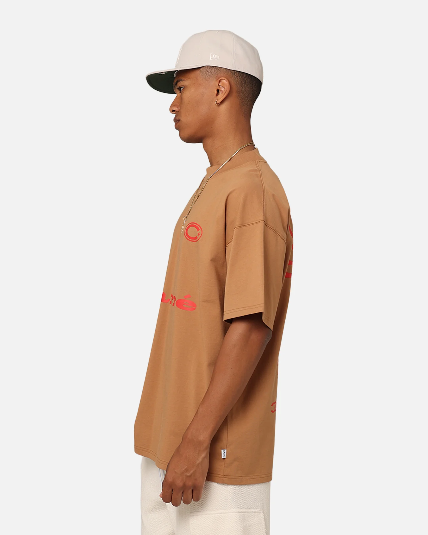 Carre C Star Oversized T-Shirt Tobacco - Image 7