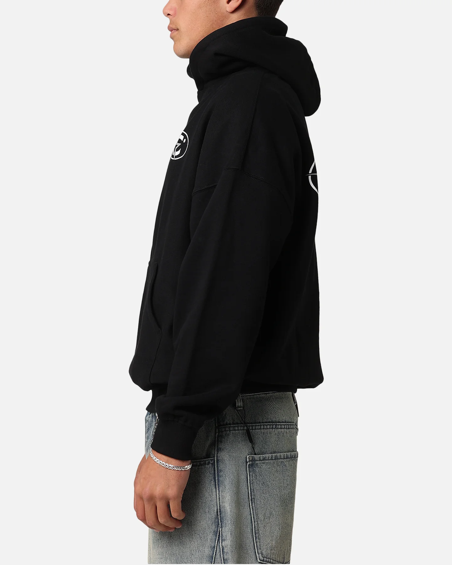 Carre C-Star Stack Hoodie Black - Image 5