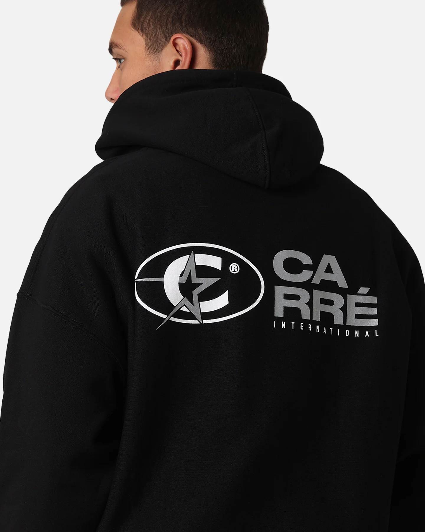 Carre C-Star Stack Hoodie Black - Image 6