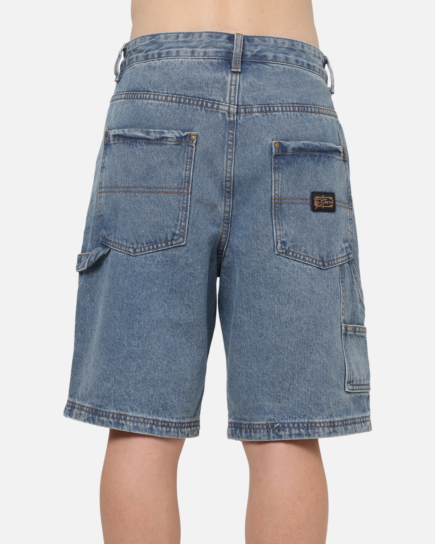 Carre Carpenter Jorts Mid Blue Wash - Image 8