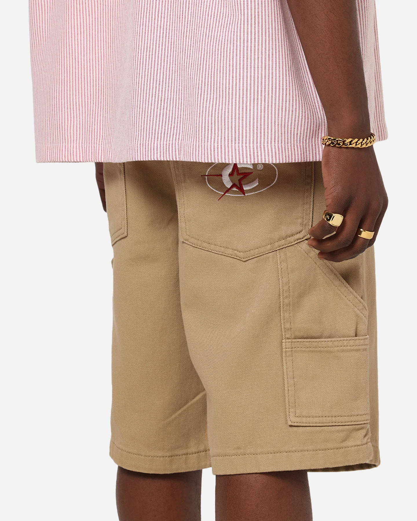 Carre Carpenter Jorts Stone - Image 3