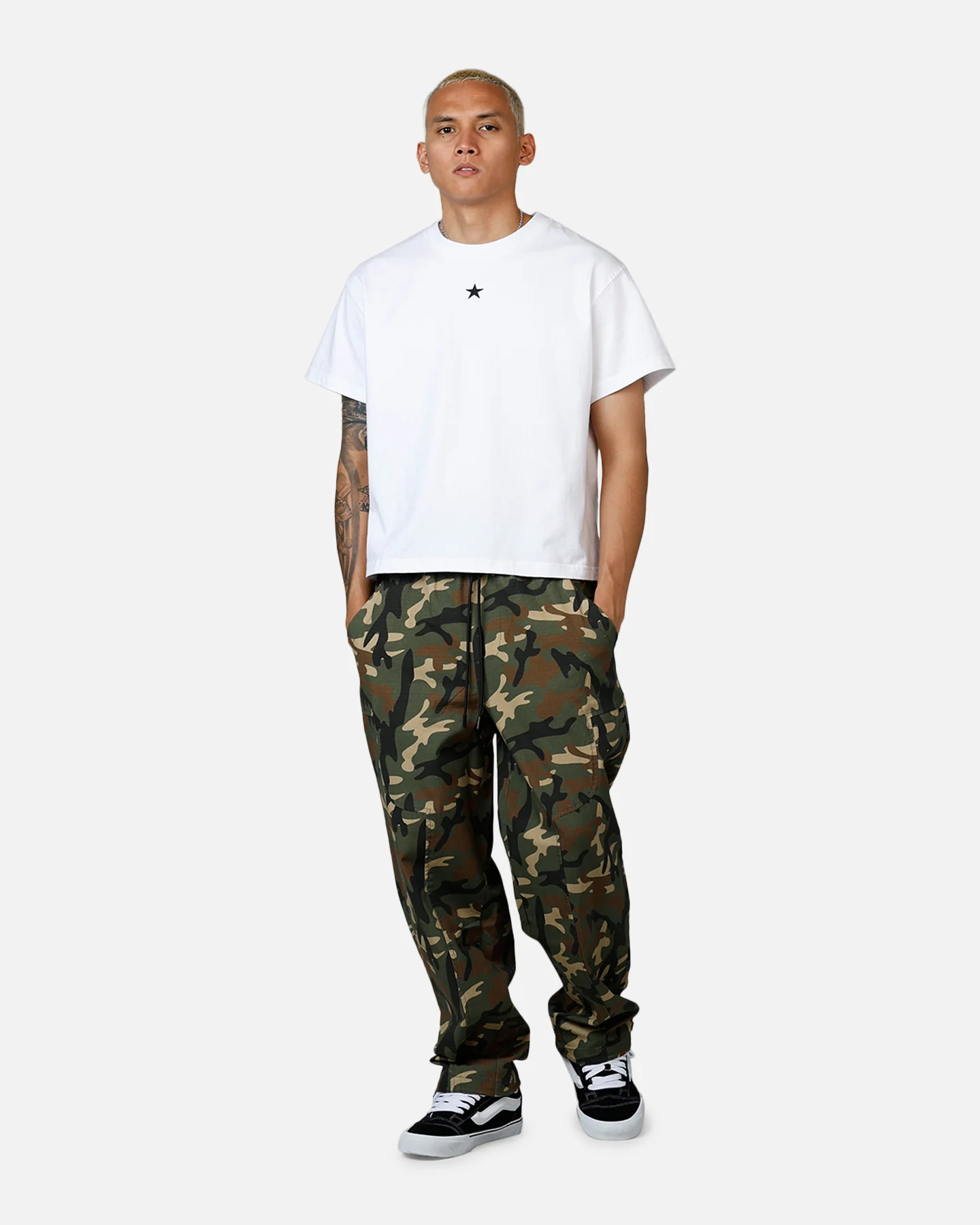 Carre Carpenter Pant Woodland Camo - Image 2