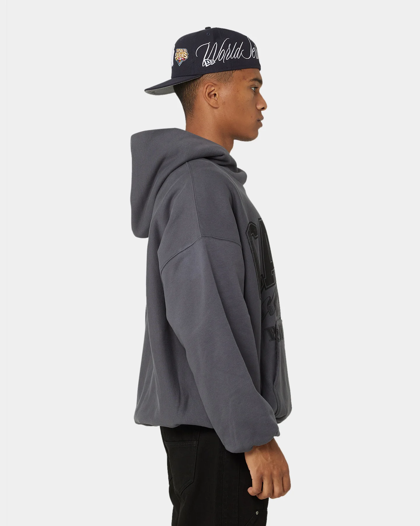 Carre Champs Oversized Superior Hoodie Black - Image 7