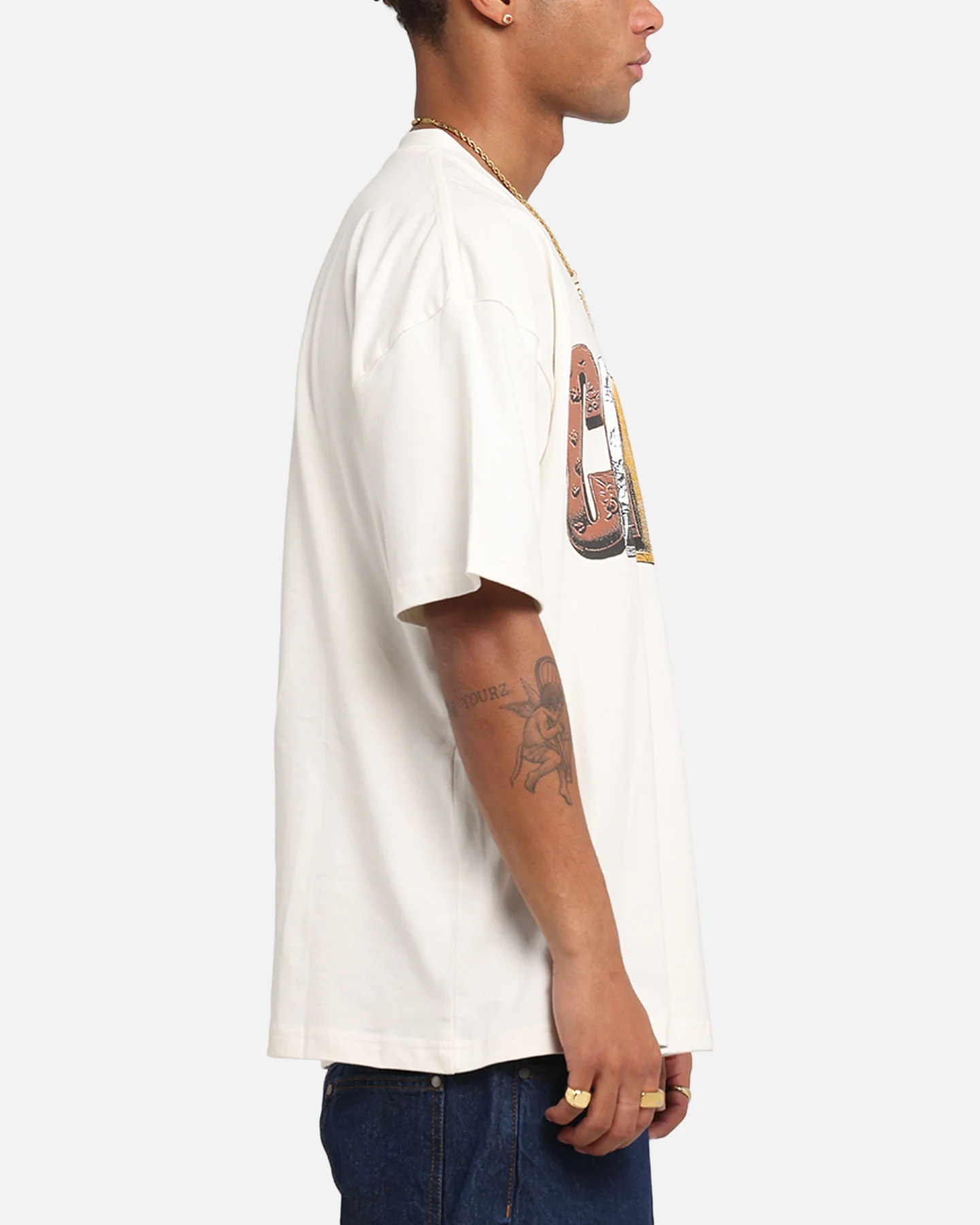 Carre Chocolate T-Shirt Off White - Image 4