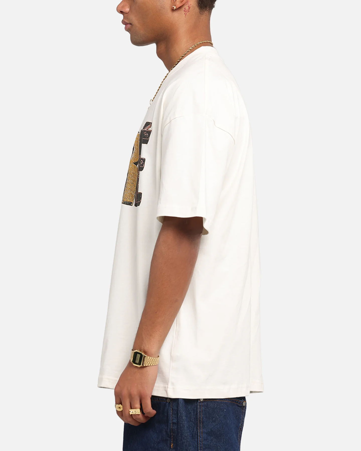 Carre Chocolate T-Shirt Off White - Image 5