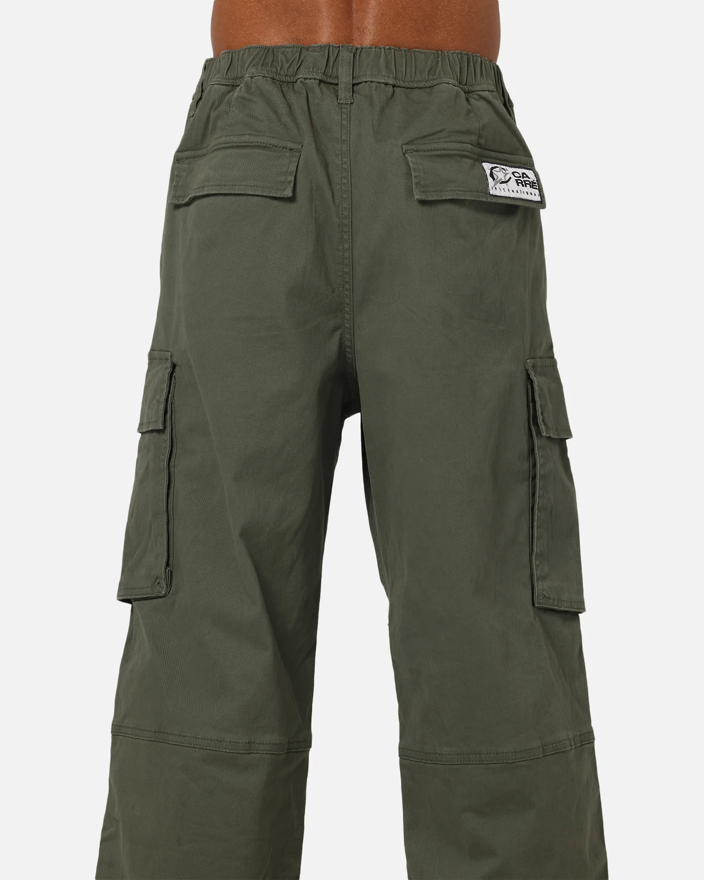 Carre Classic Cargo Pants Khaki - Image 7