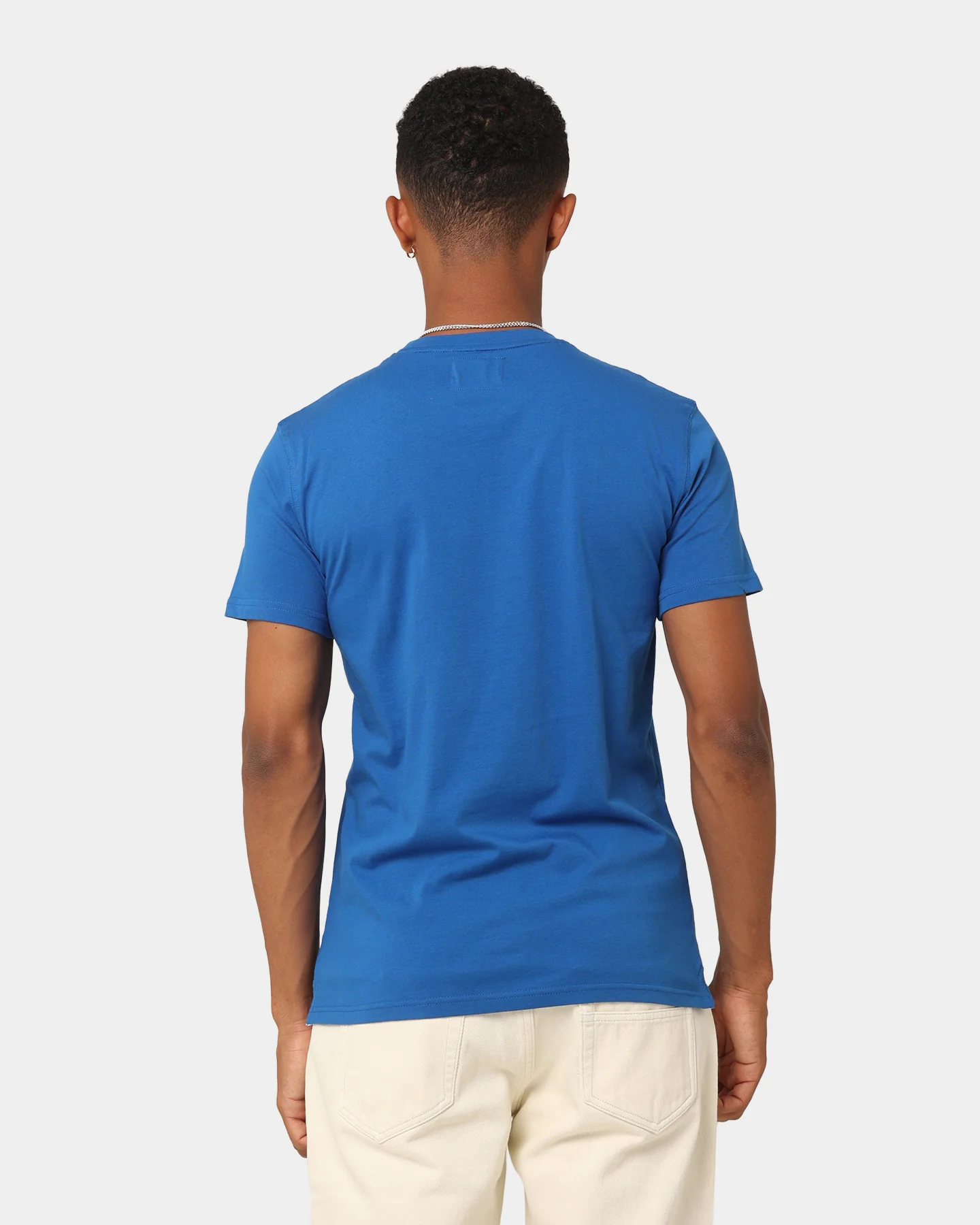 Carré Cloud Box Classique T-Shirt Blue - Image 4