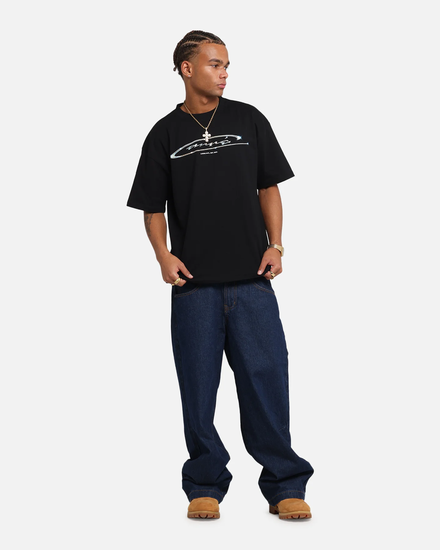 Carre Cold Shine T-Shirt Black - Image 2