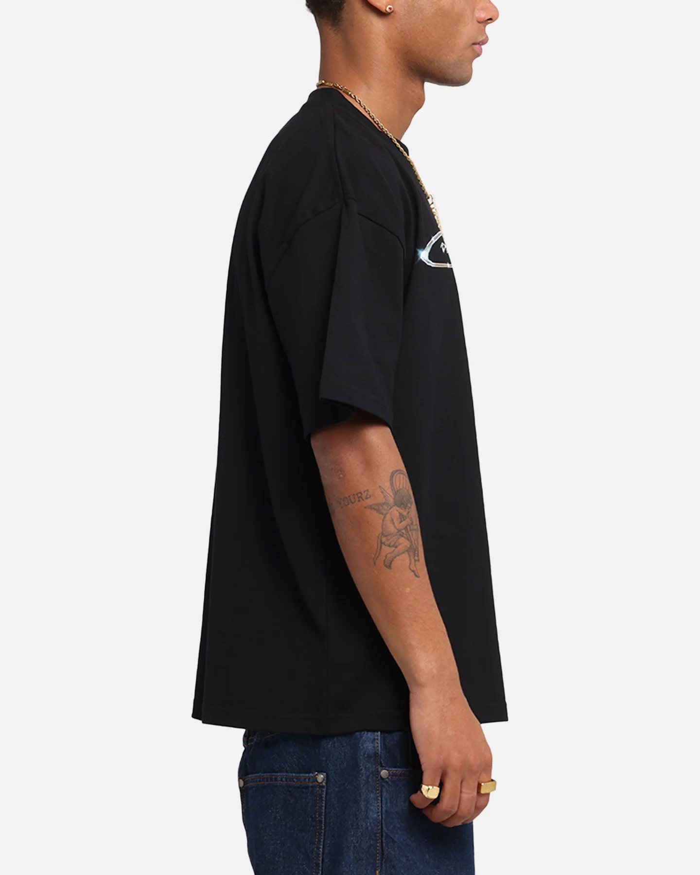 Carre Cold Shine T-Shirt Black - Image 4