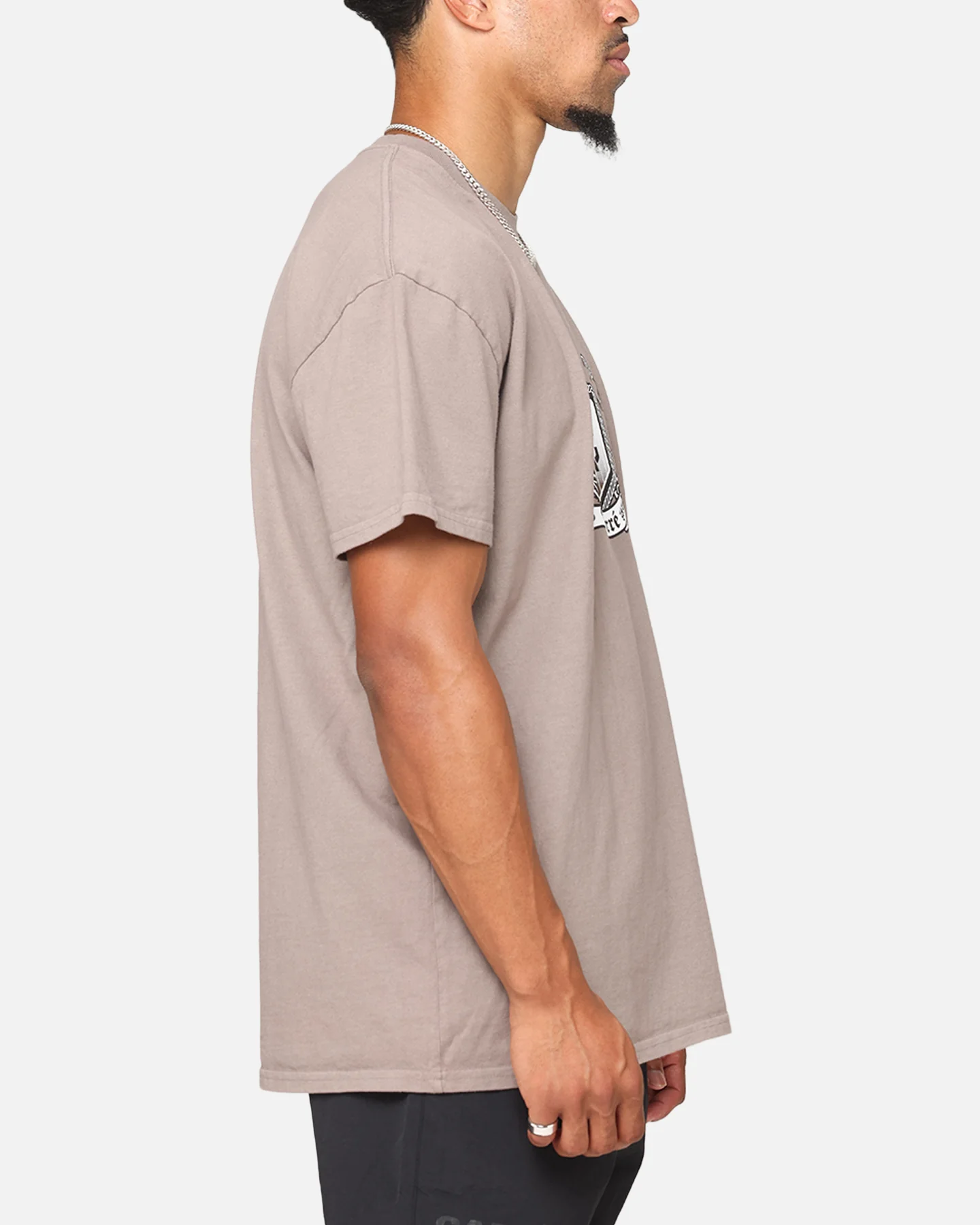 Carre Crested T-Shirt Dark Brown - Image 4