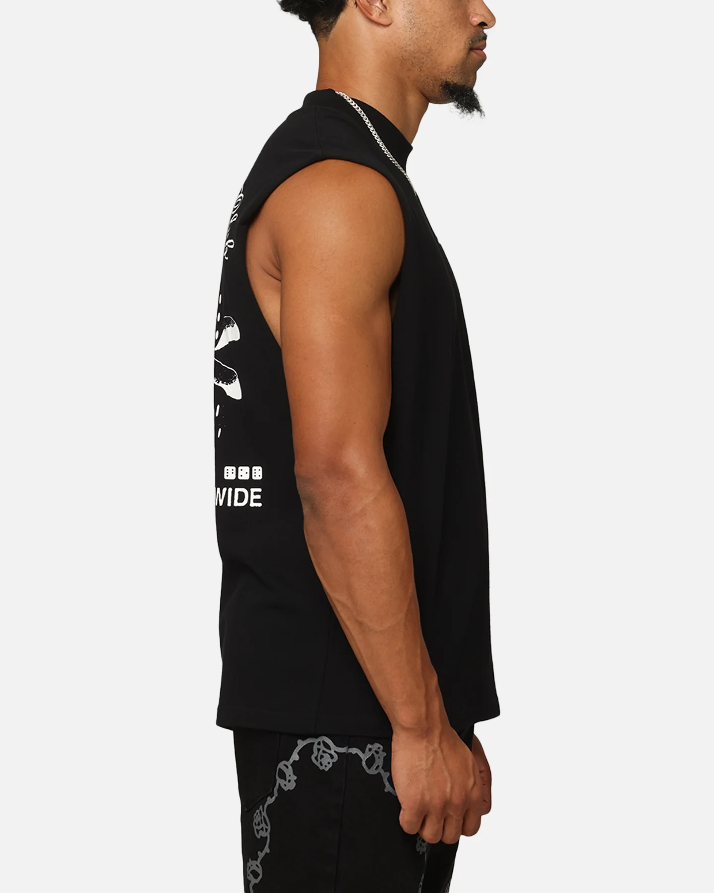 Carre Dice Club Muscle T-Shirt Black - Image 5