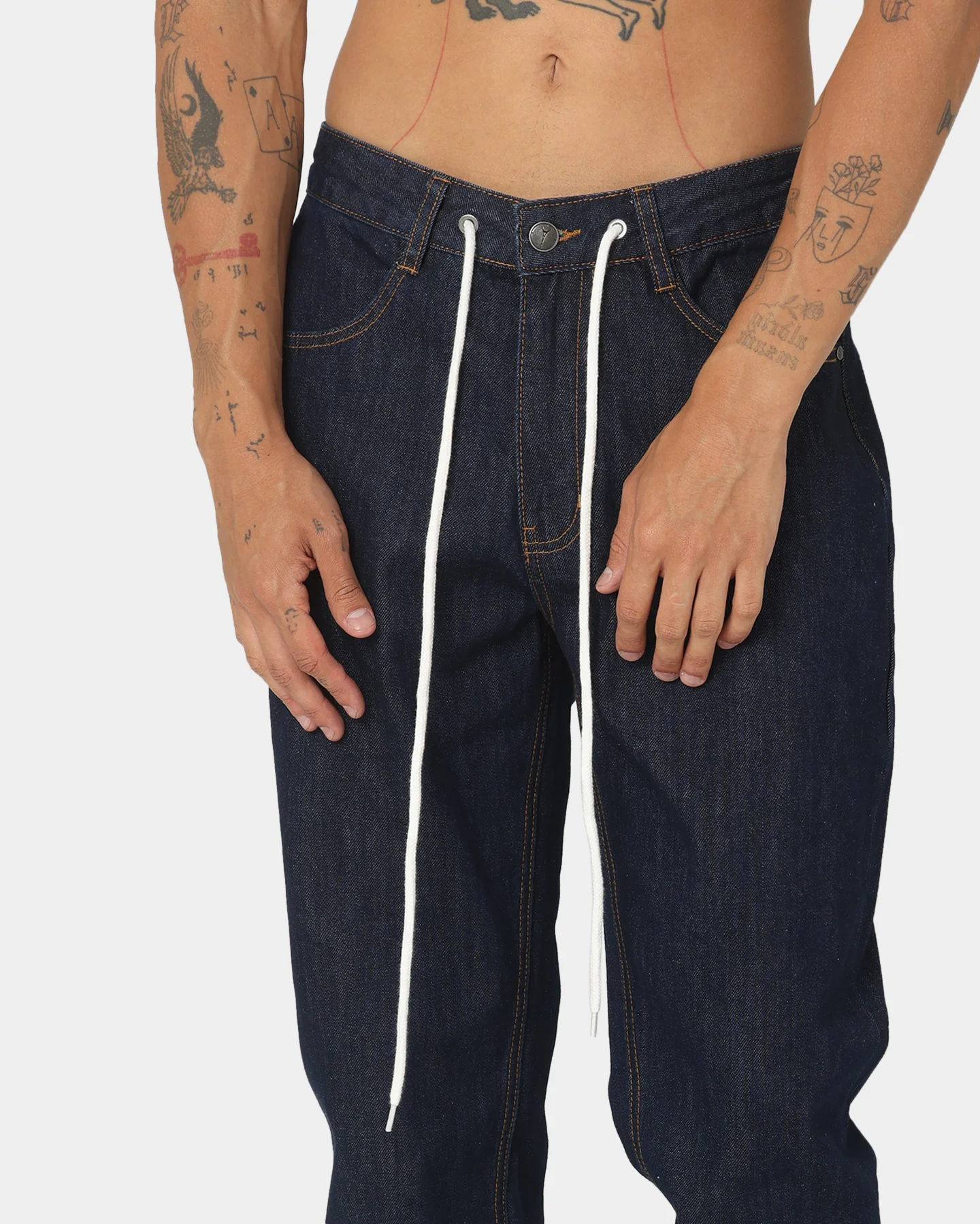 Carre Enorme Slim Selvedge Jeans Indigo - Image 3
