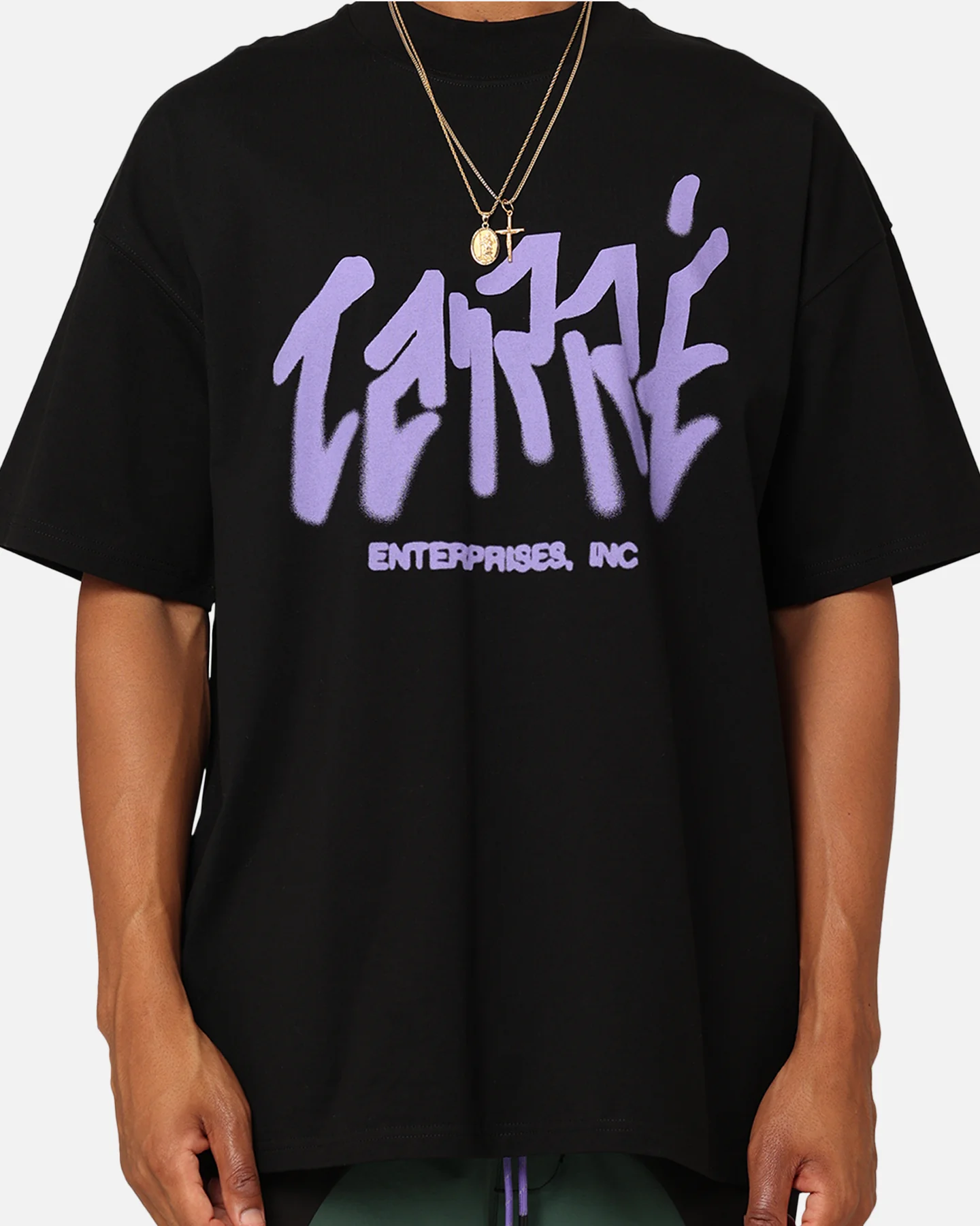 Carre Enterprise Oversized T-Shirt Black - Image 3