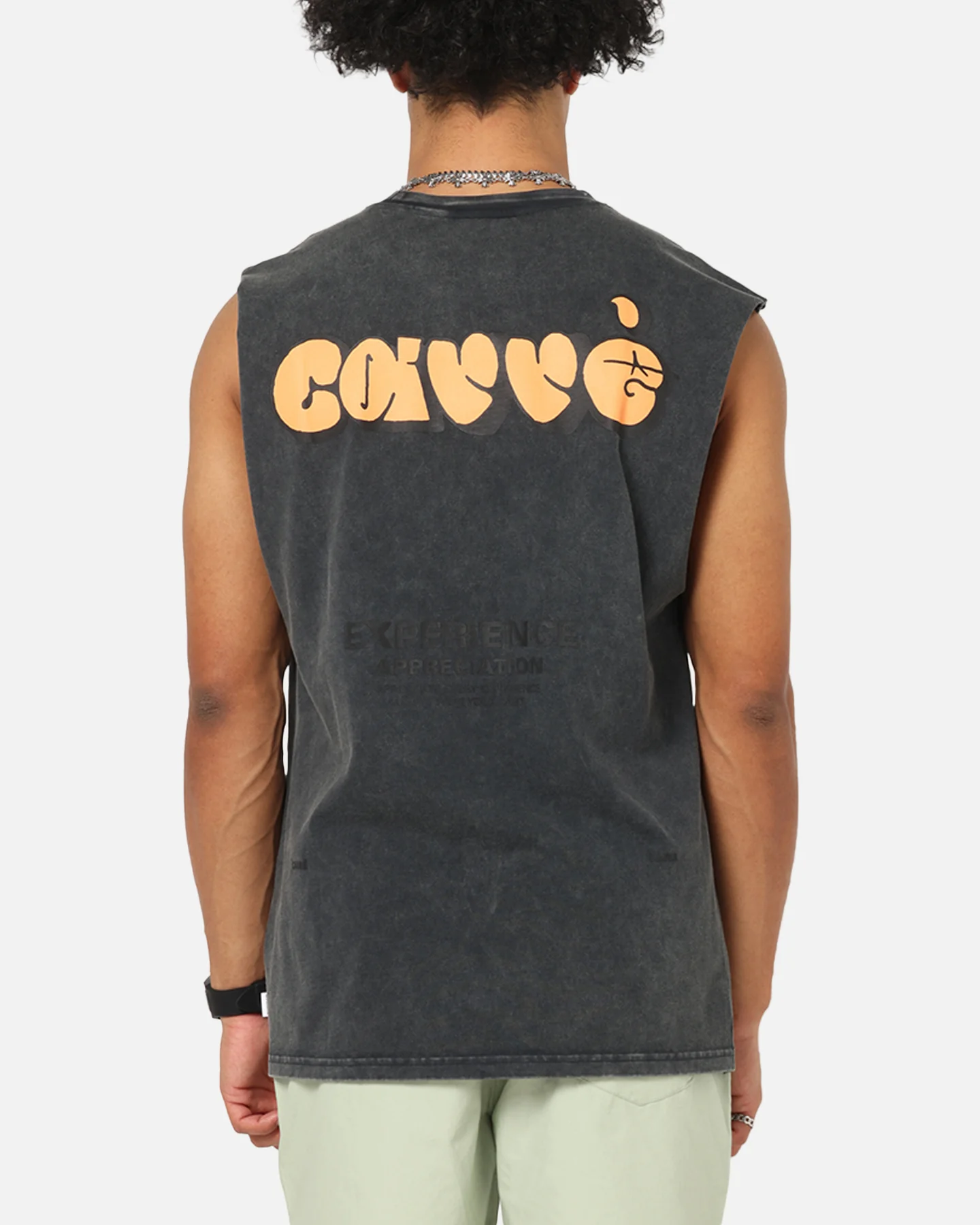 Carre Experience Muscle T-Shirt Washed Black