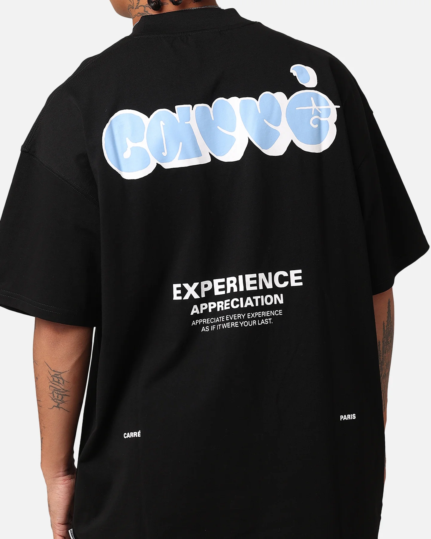 Carre Experience Oversized T-Shirt Black - Image 4
