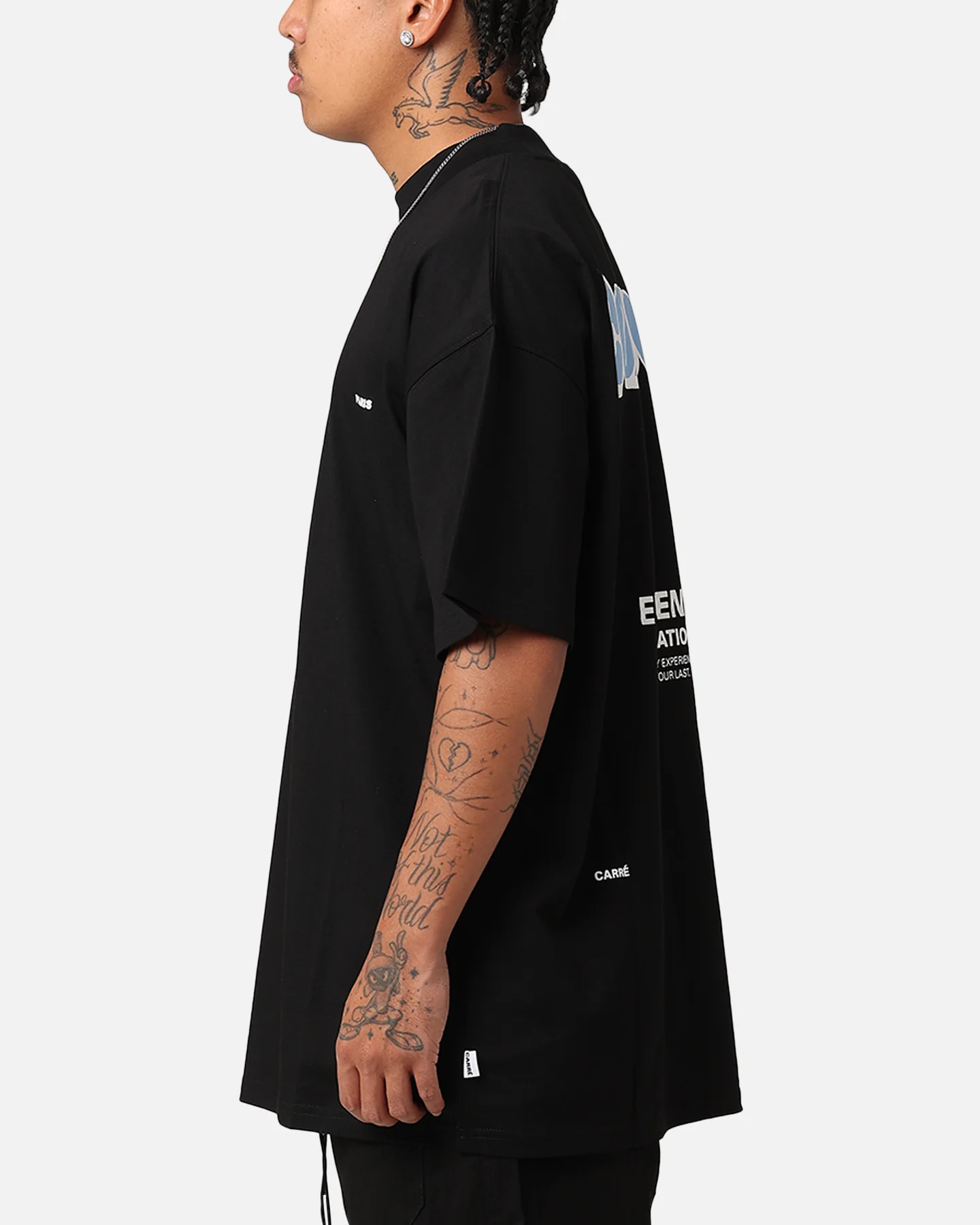 Carre Experience Oversized T-Shirt Black - Image 7