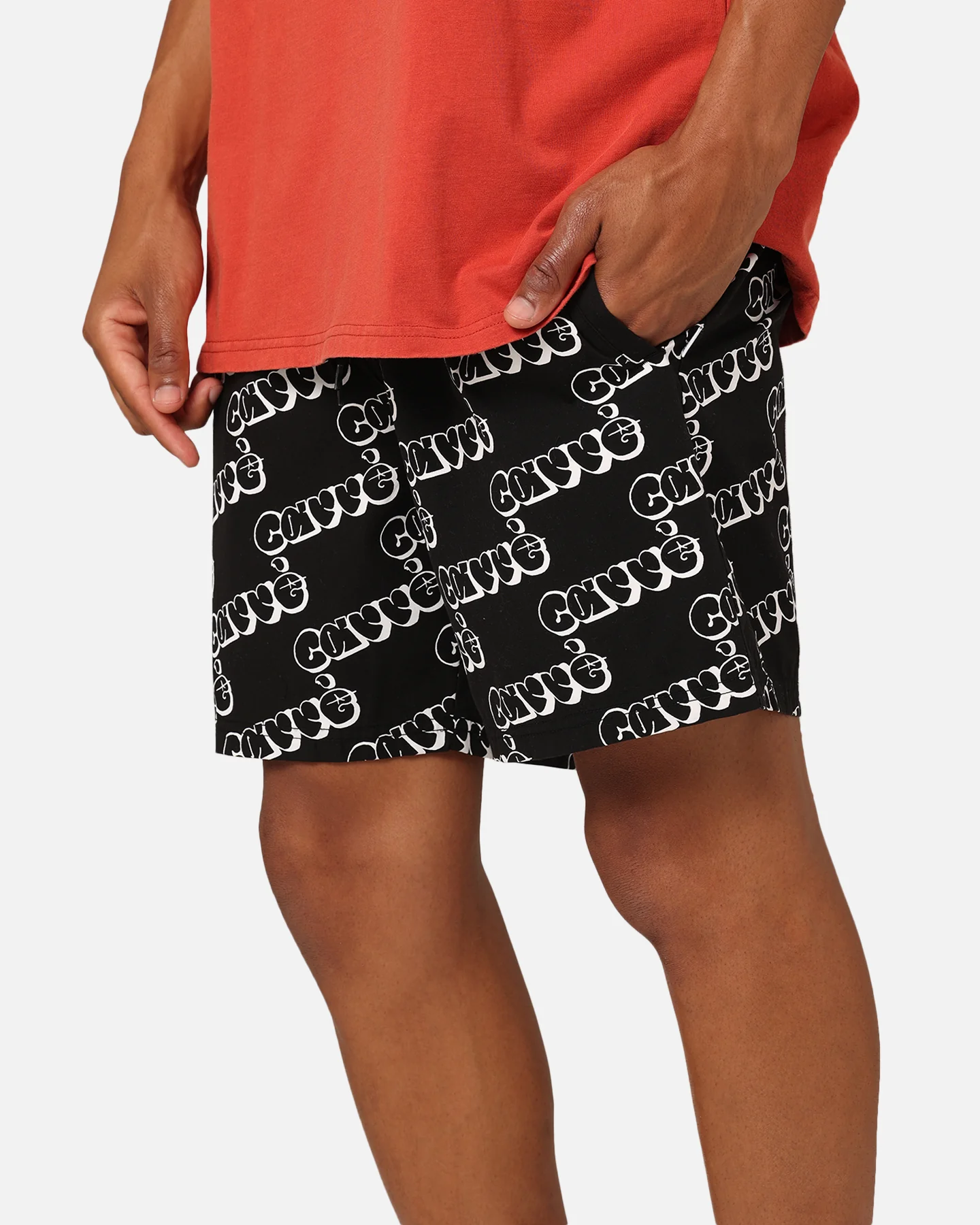 Carre Experience Slide Shorts Black - Image 4