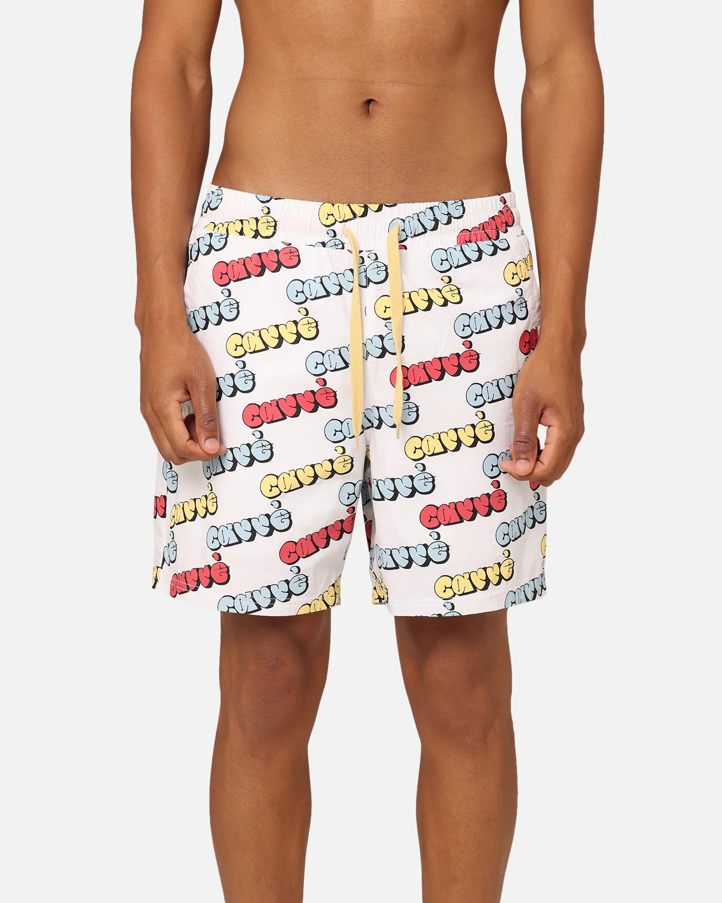 Carre Experience Slide Shorts White - Image 7