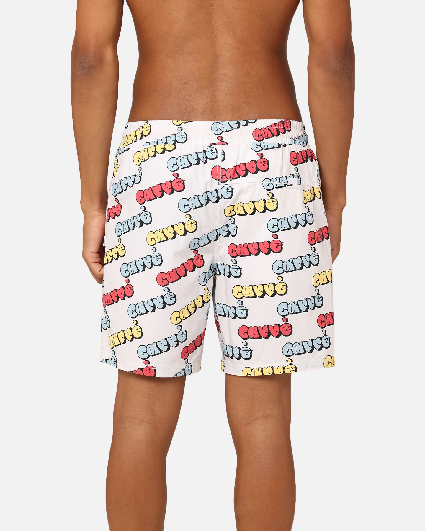 Carre Experience Slide Shorts White - Image 8
