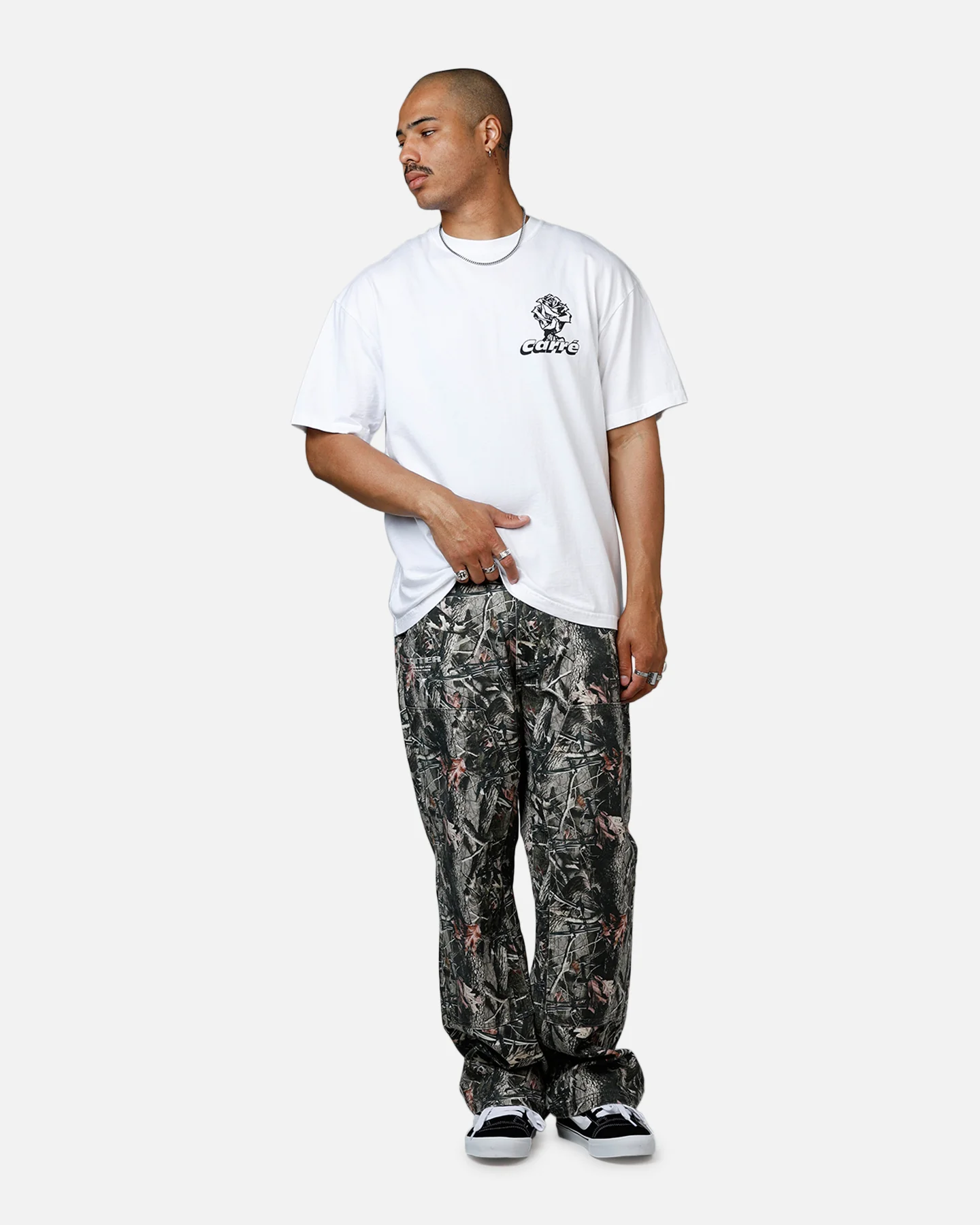 Carre Freshly Picked Heavyweight T-Shirt White - Image 3