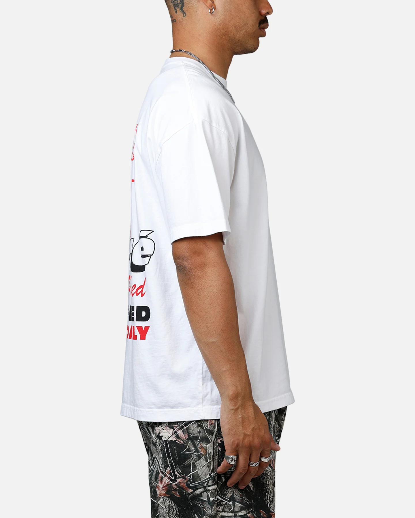 Carre Freshly Picked Heavyweight T-Shirt White - Image 4