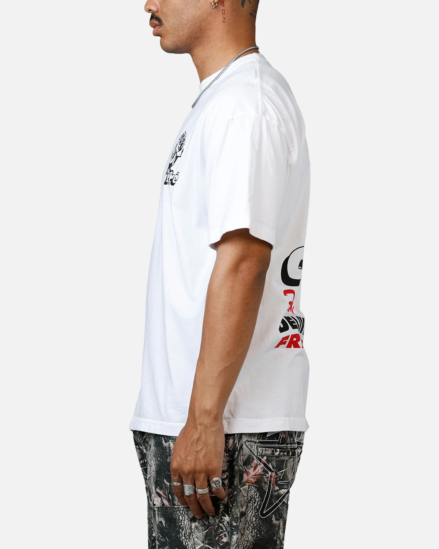 Carre Freshly Picked Heavyweight T-Shirt White - Image 5