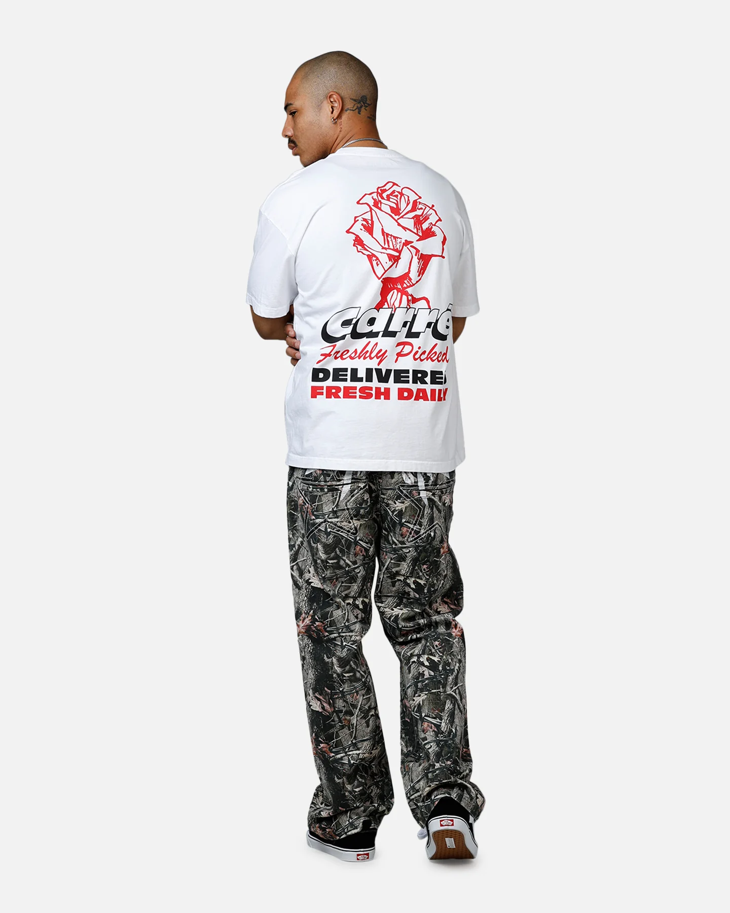 Carre Freshly Picked Heavyweight T-Shirt White - Image 6