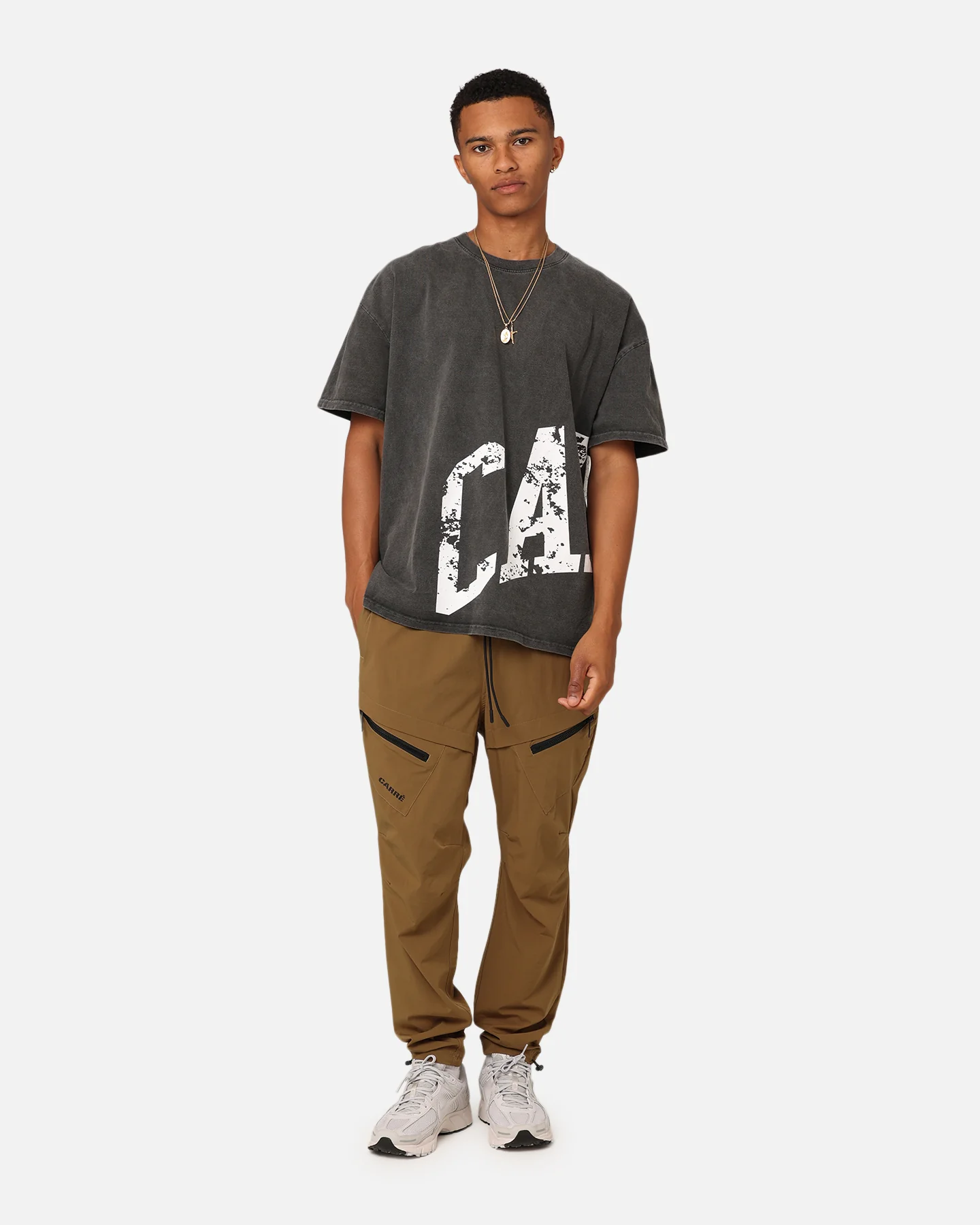 Carre Ginorme Box T-Shirt Black Wash - Image 3