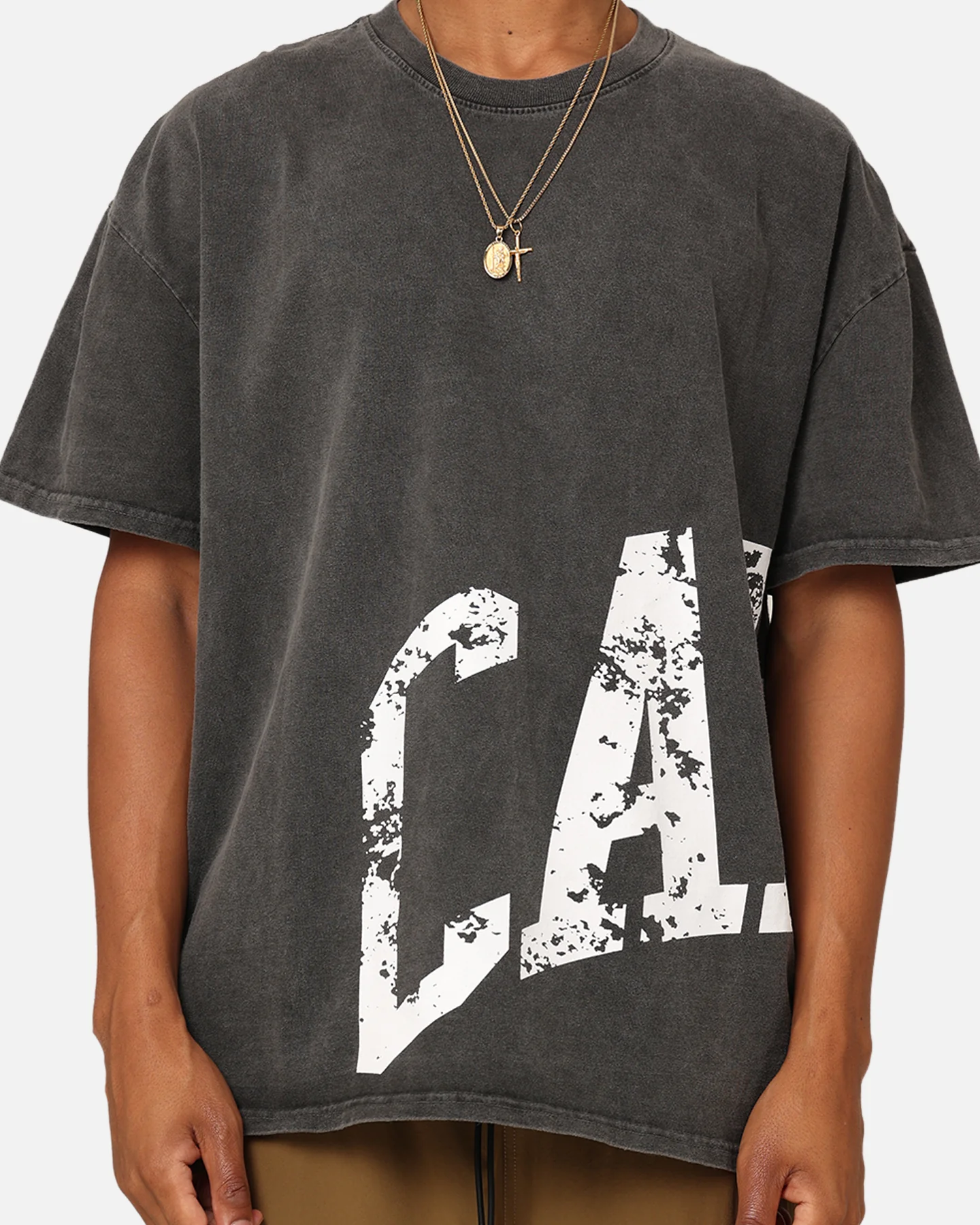 Carre Ginorme Box T-Shirt Black Wash - Image 4