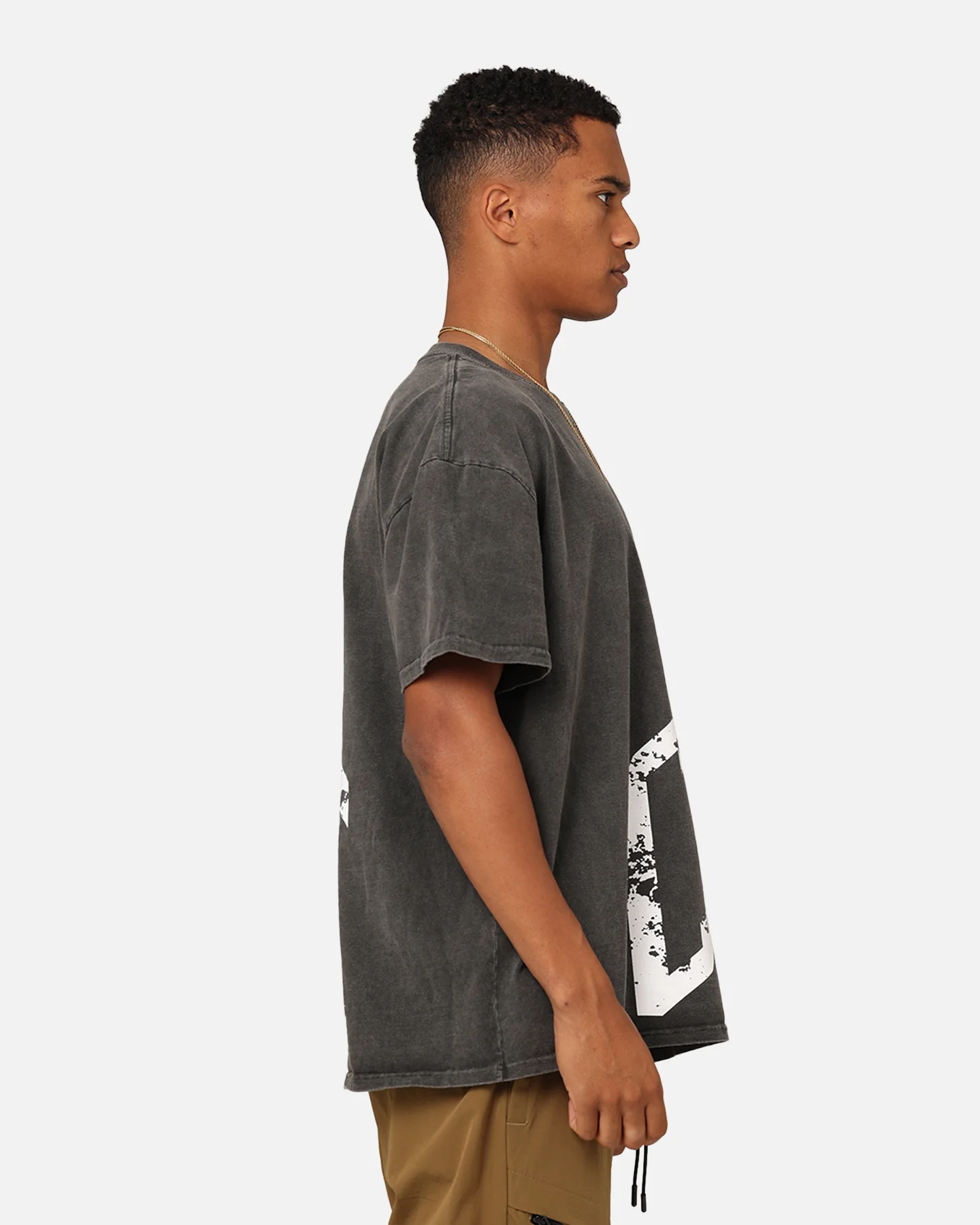 Carre Ginorme Box T-Shirt Black Wash - Image 6