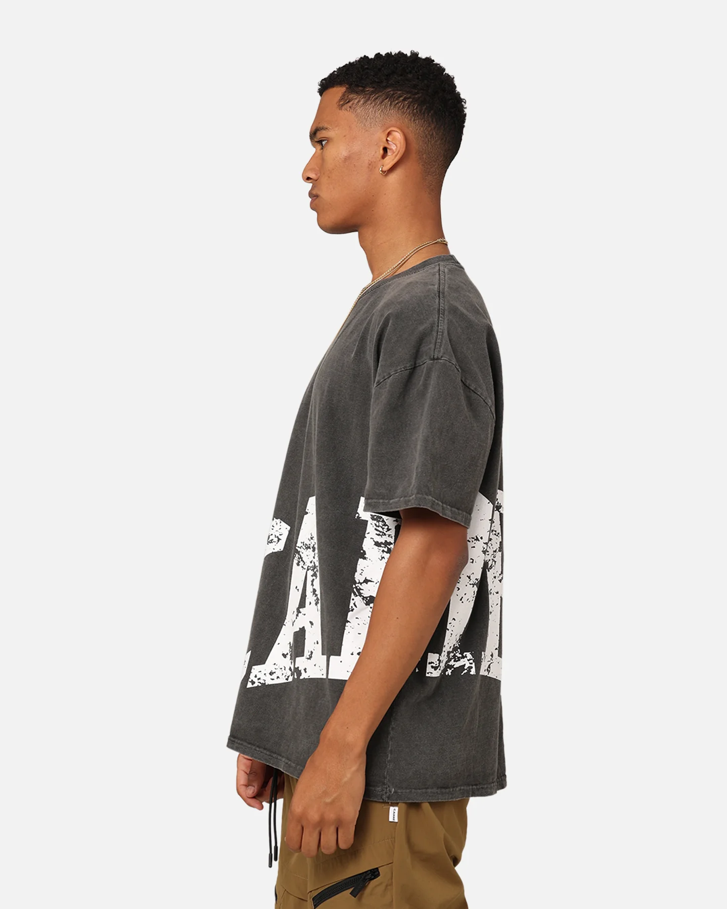 Carre Ginorme Box T-Shirt Black Wash - Image 7