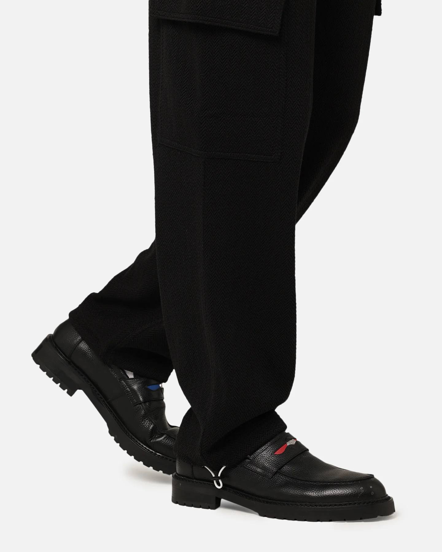 Carre Grain Superior Cargo Jogger Black - Image 3