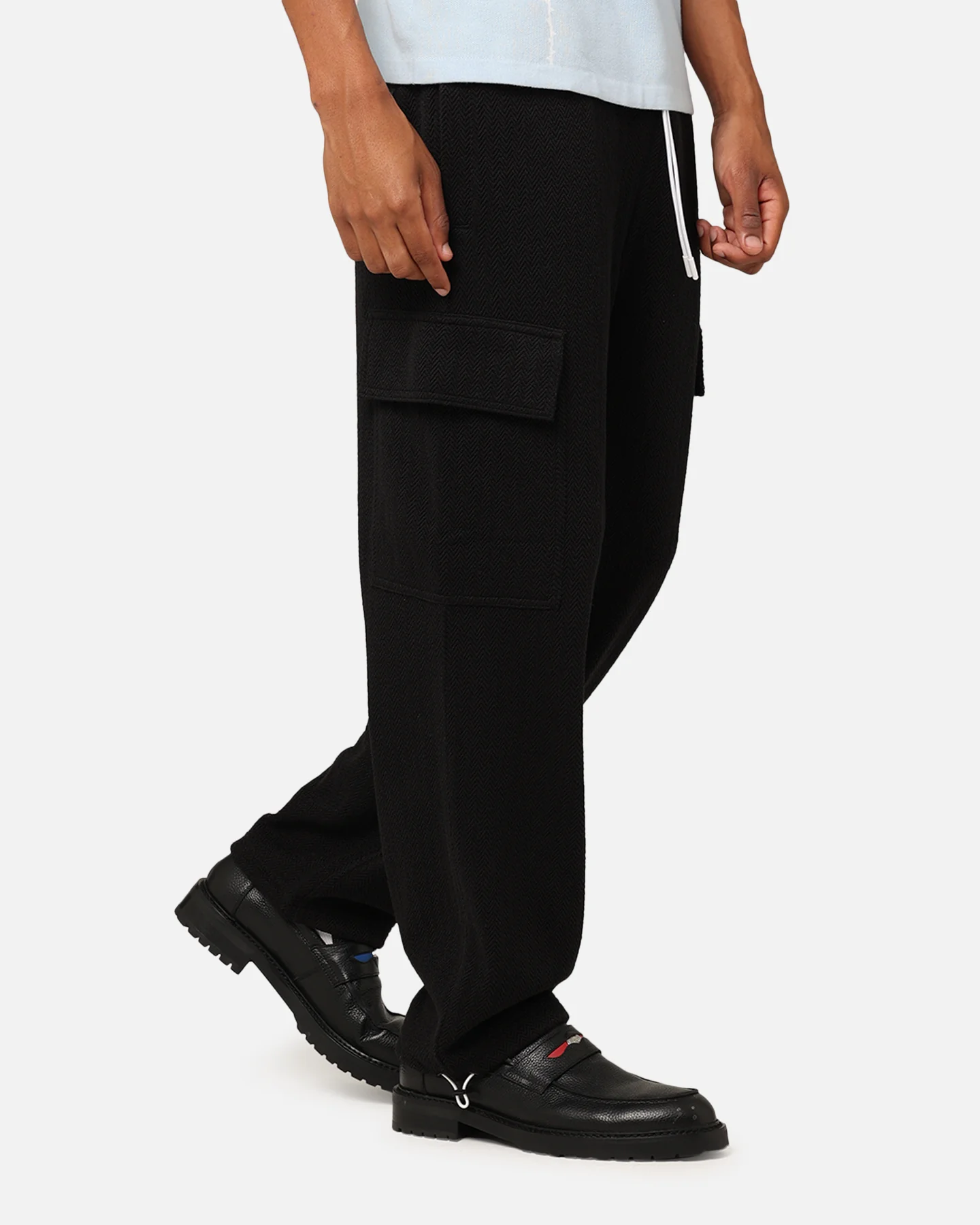 Carre Grain Superior Cargo Jogger Black - Image 5