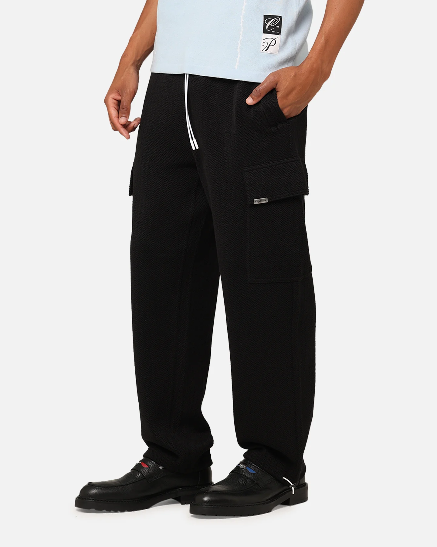 Carre Grain Superior Cargo Jogger Black - Image 6